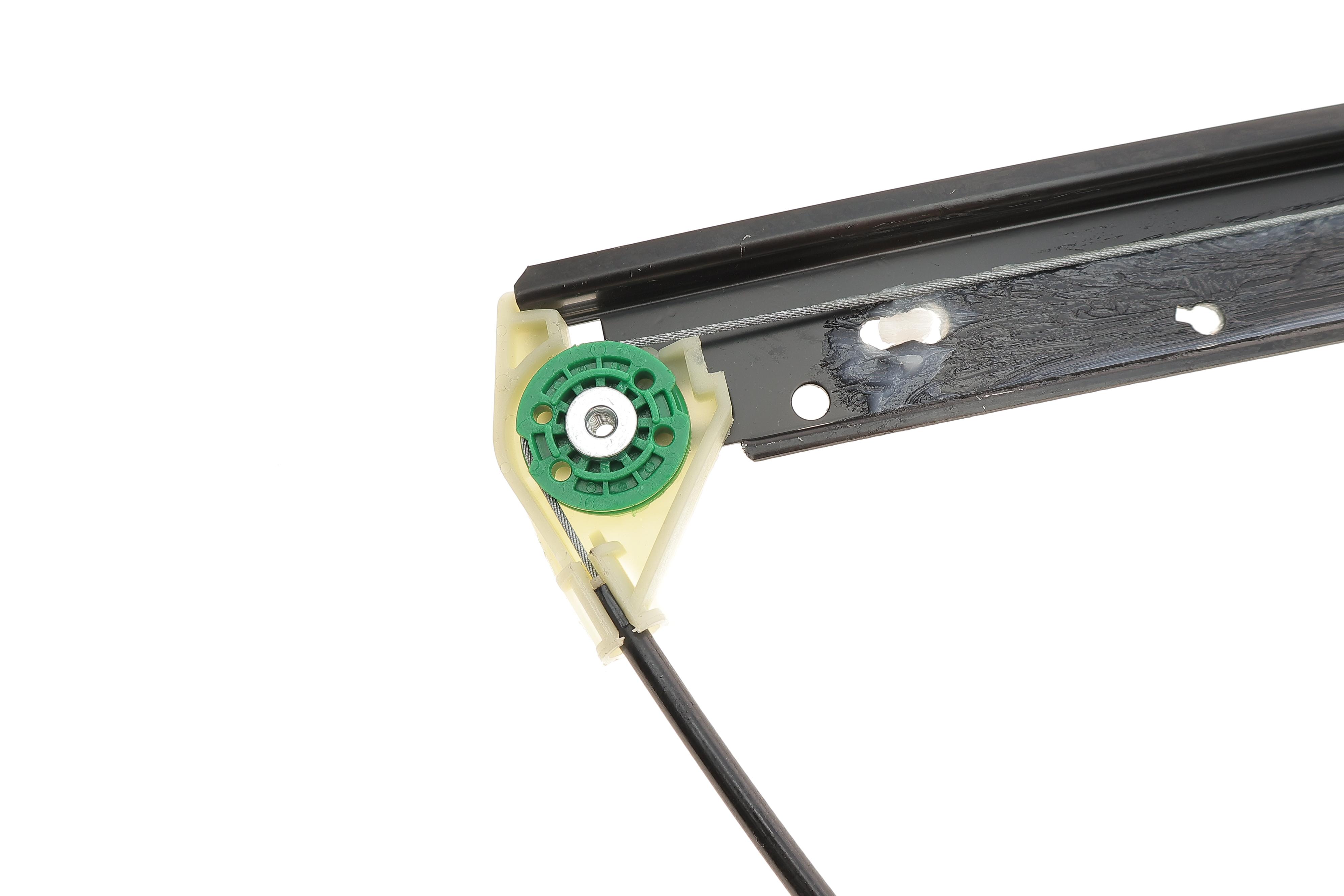 Склопідіймач (передній) Audi A6 05-11 (R) (электро) (без моторчика)