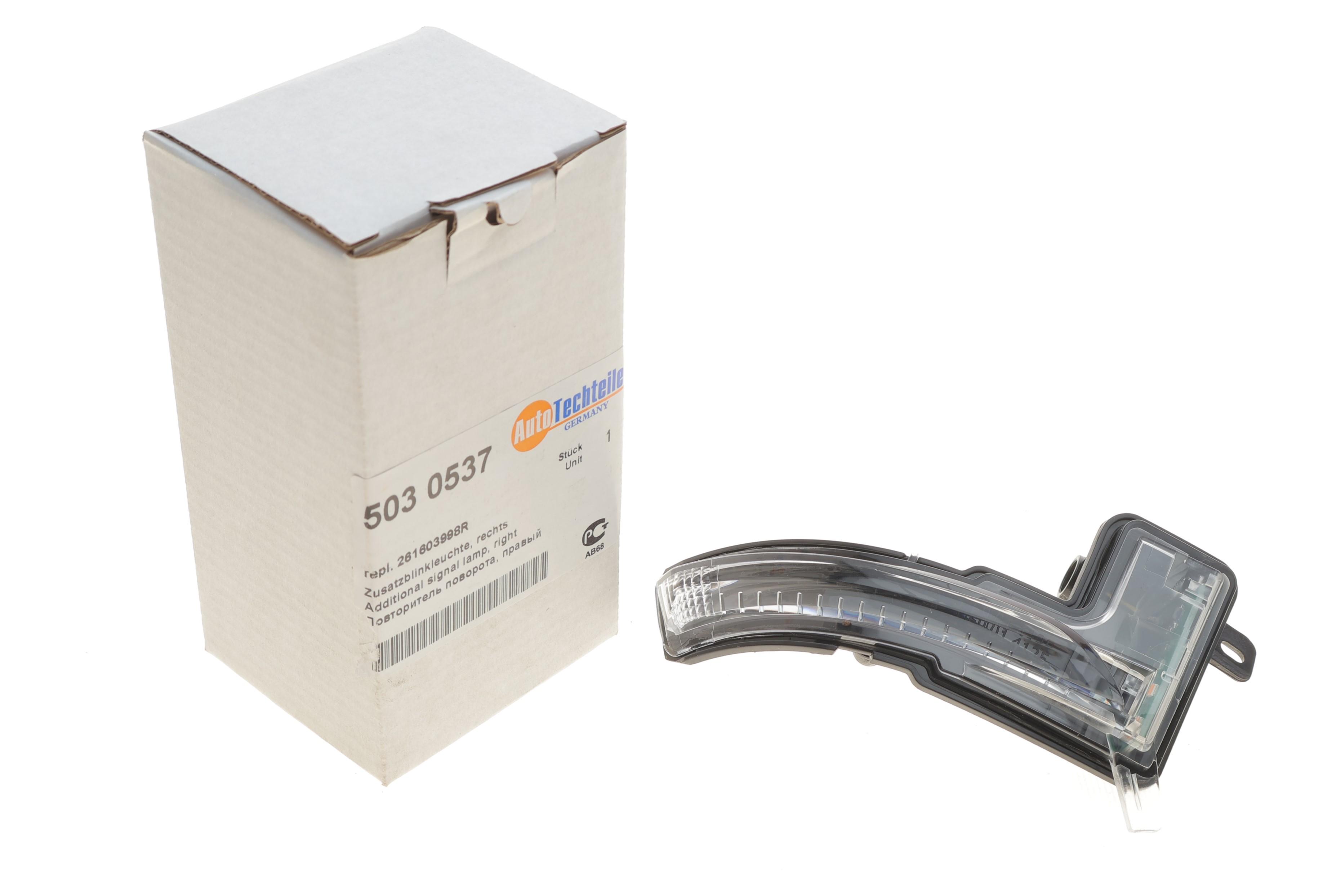 Повторювач повороту на дзеркало Renault Captur/Clio 17-19 (R)