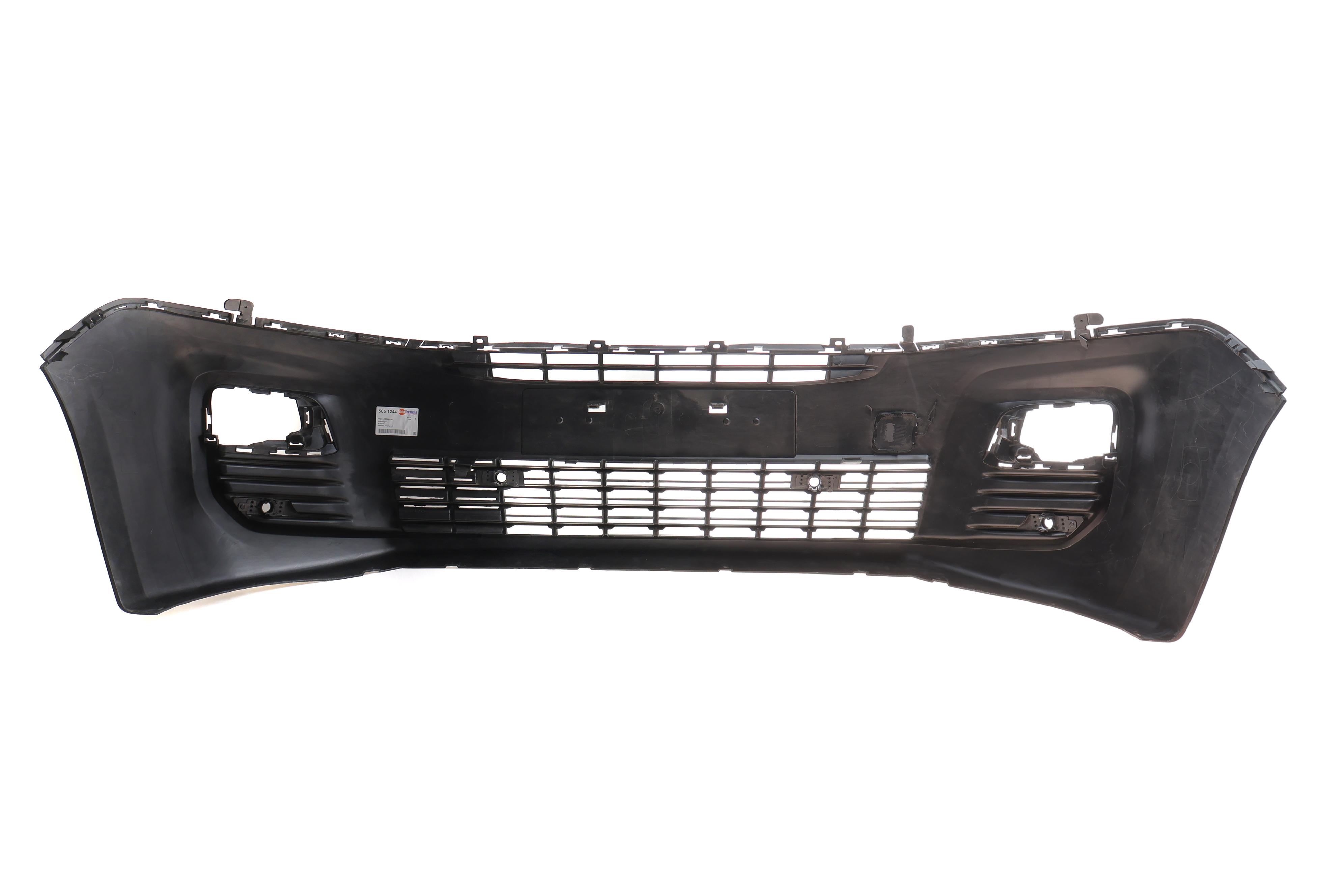 Бампер (передній) Citroen Berlingo/Peugeot Partner 18- (4 парктроніка)