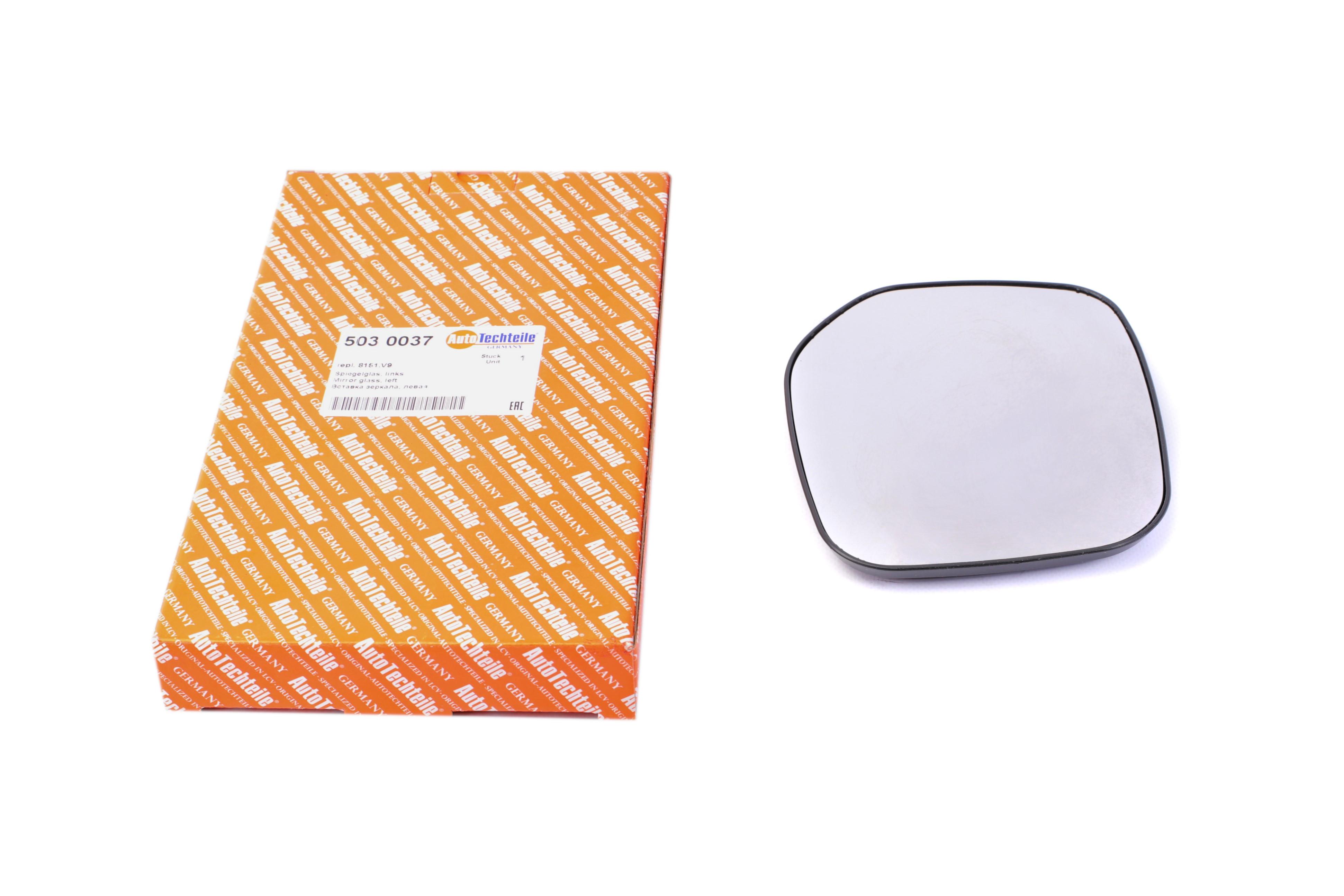 Скло дзеркала Citroen Berlingo/ Peugeot Partner 96-08 (L)