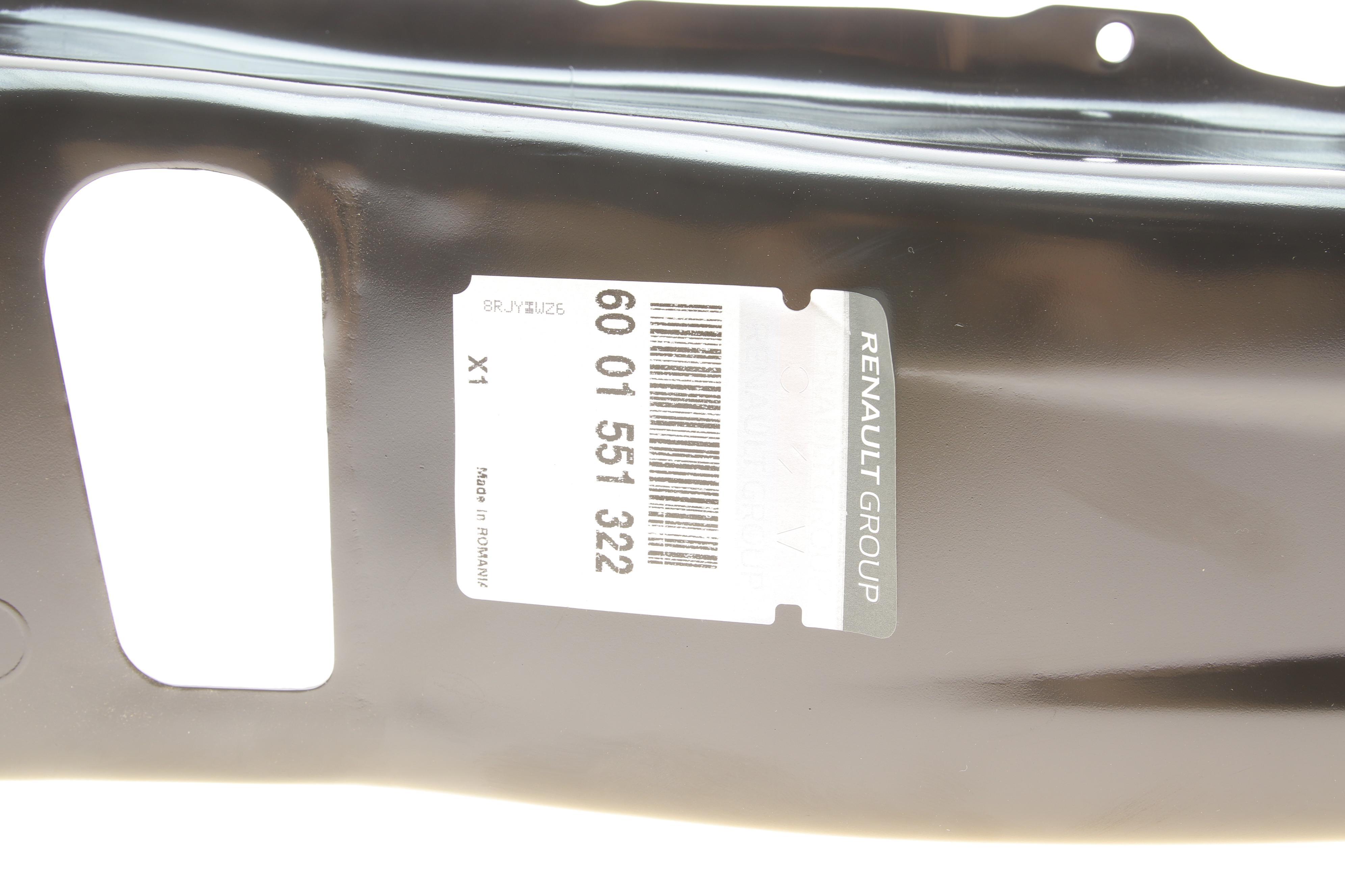 Підсилювач бампера (переднього/знизу) Dacia Logan 04-/Sandero 08-