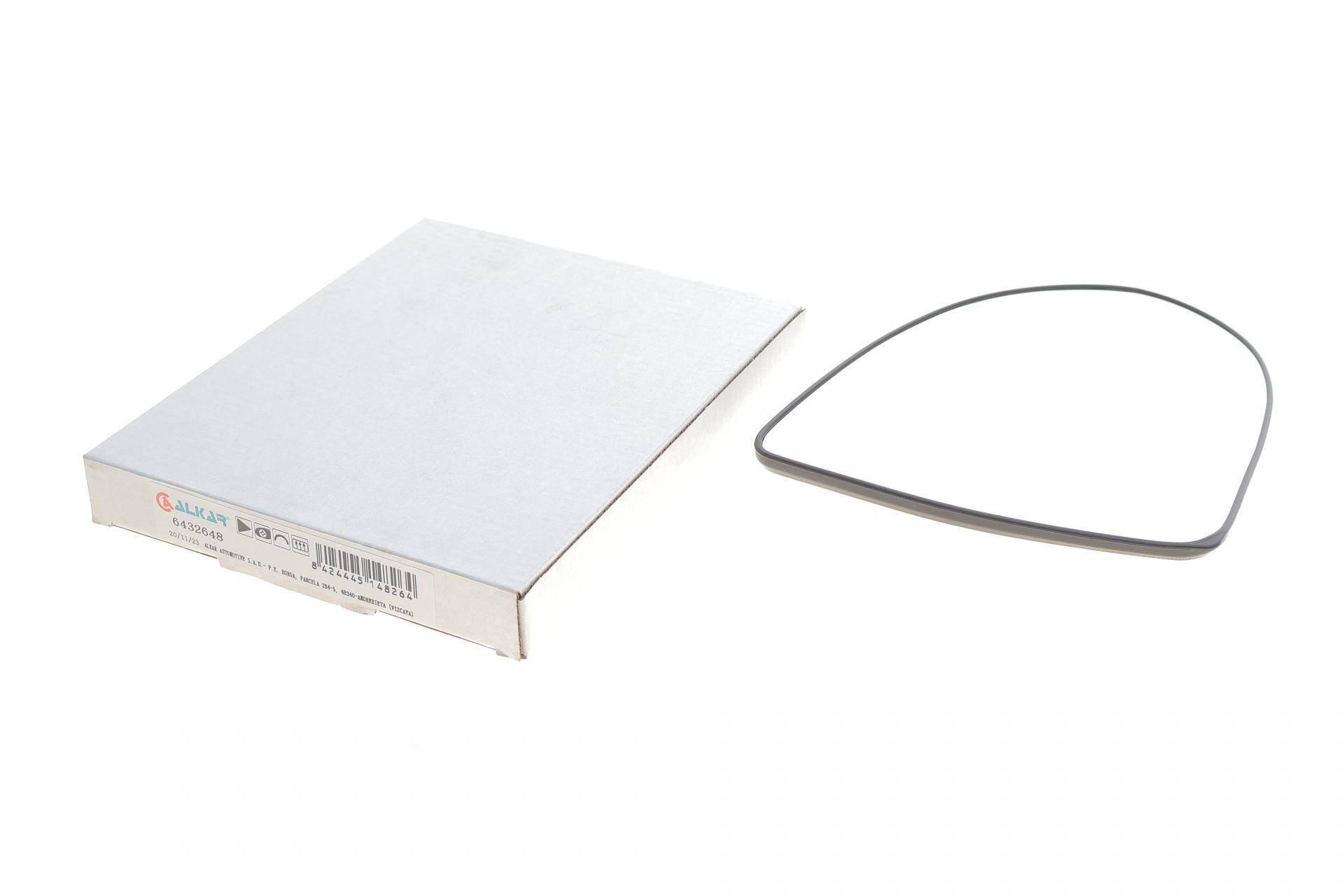 Скло дзеркала (з підігрівом) Kia Sportage 10-15 (R)