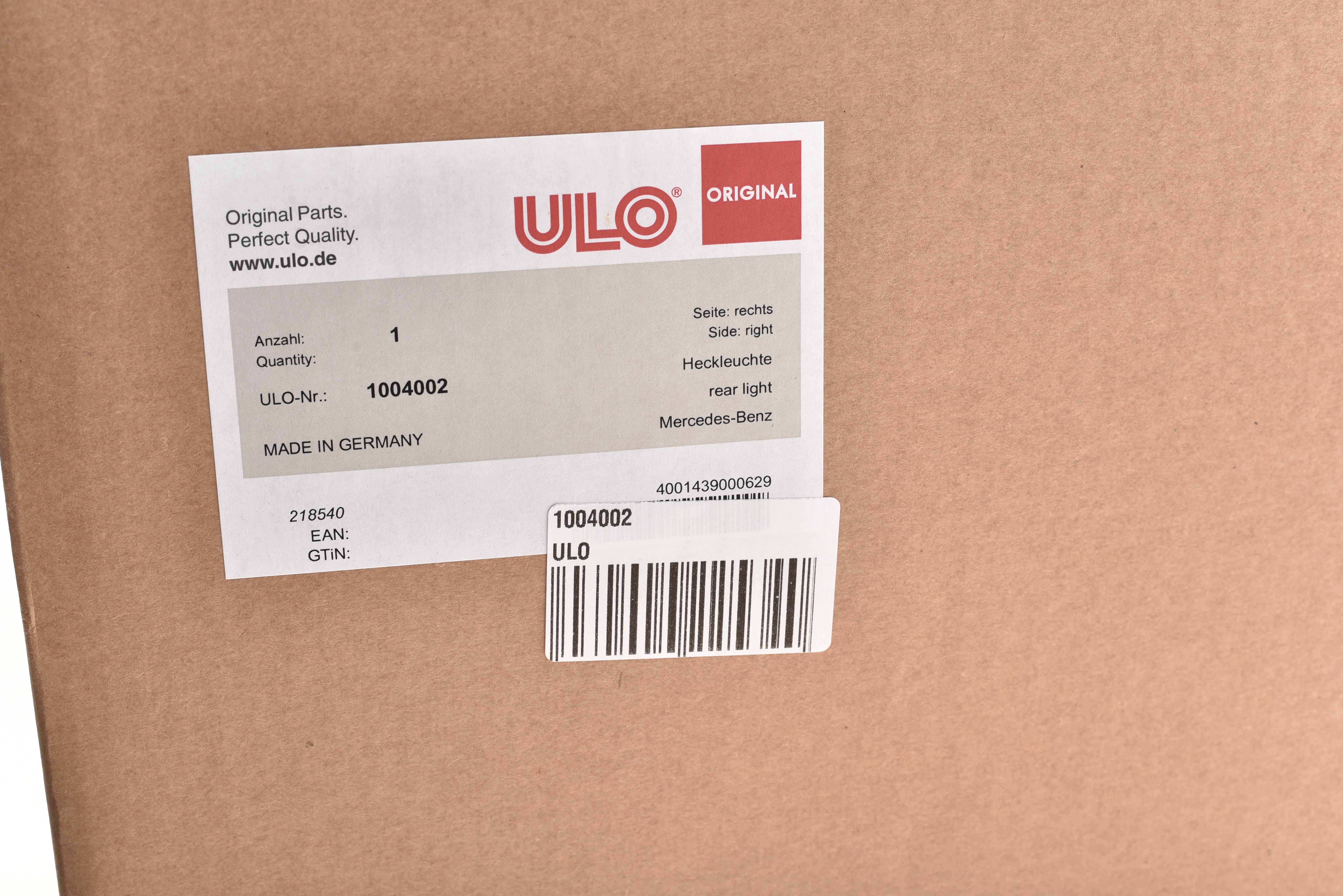 Ліхтар задній MB C-class (S203) 01-07 (R)