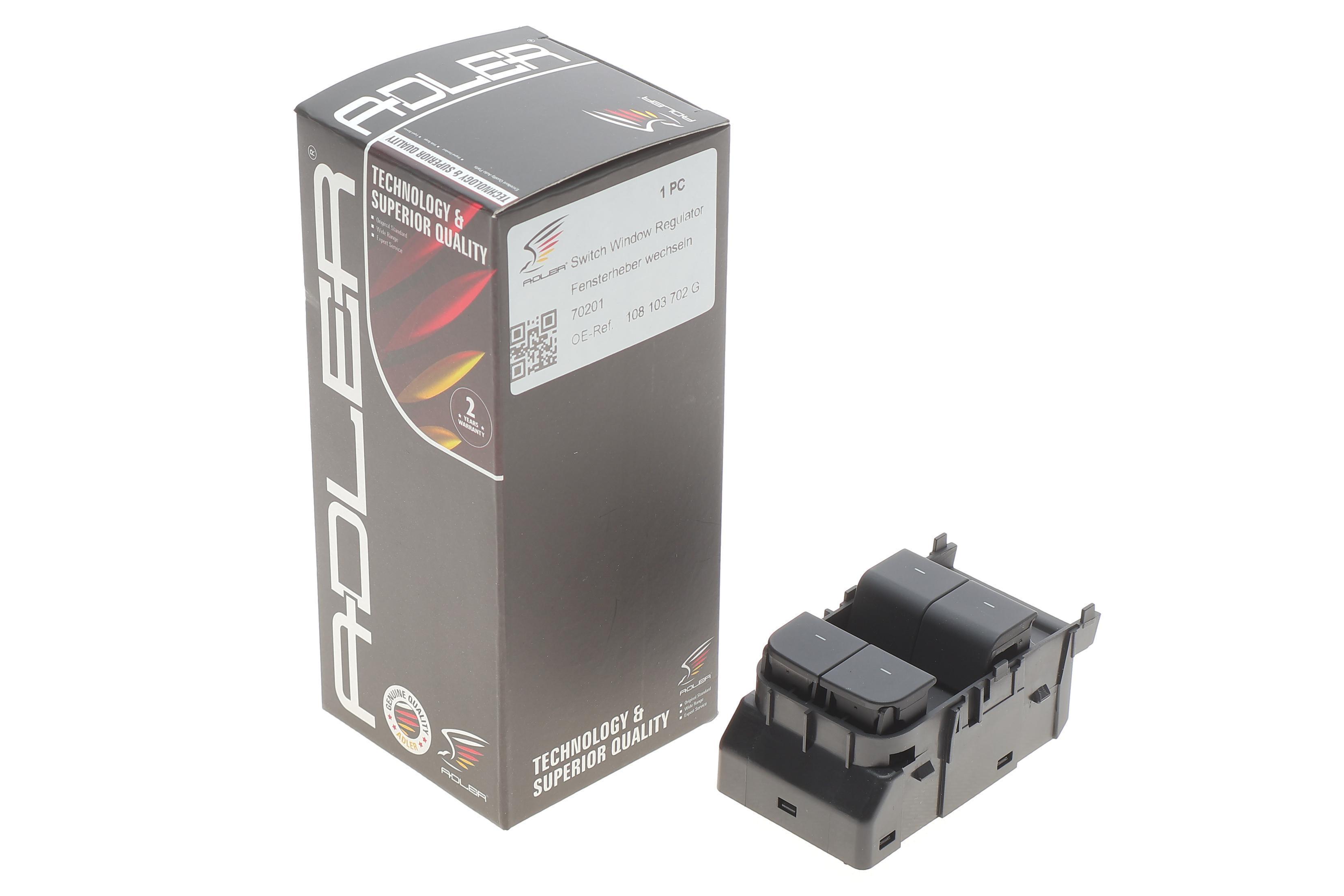 Кнопка склопідіймача (L) Tesla Model 3 17-