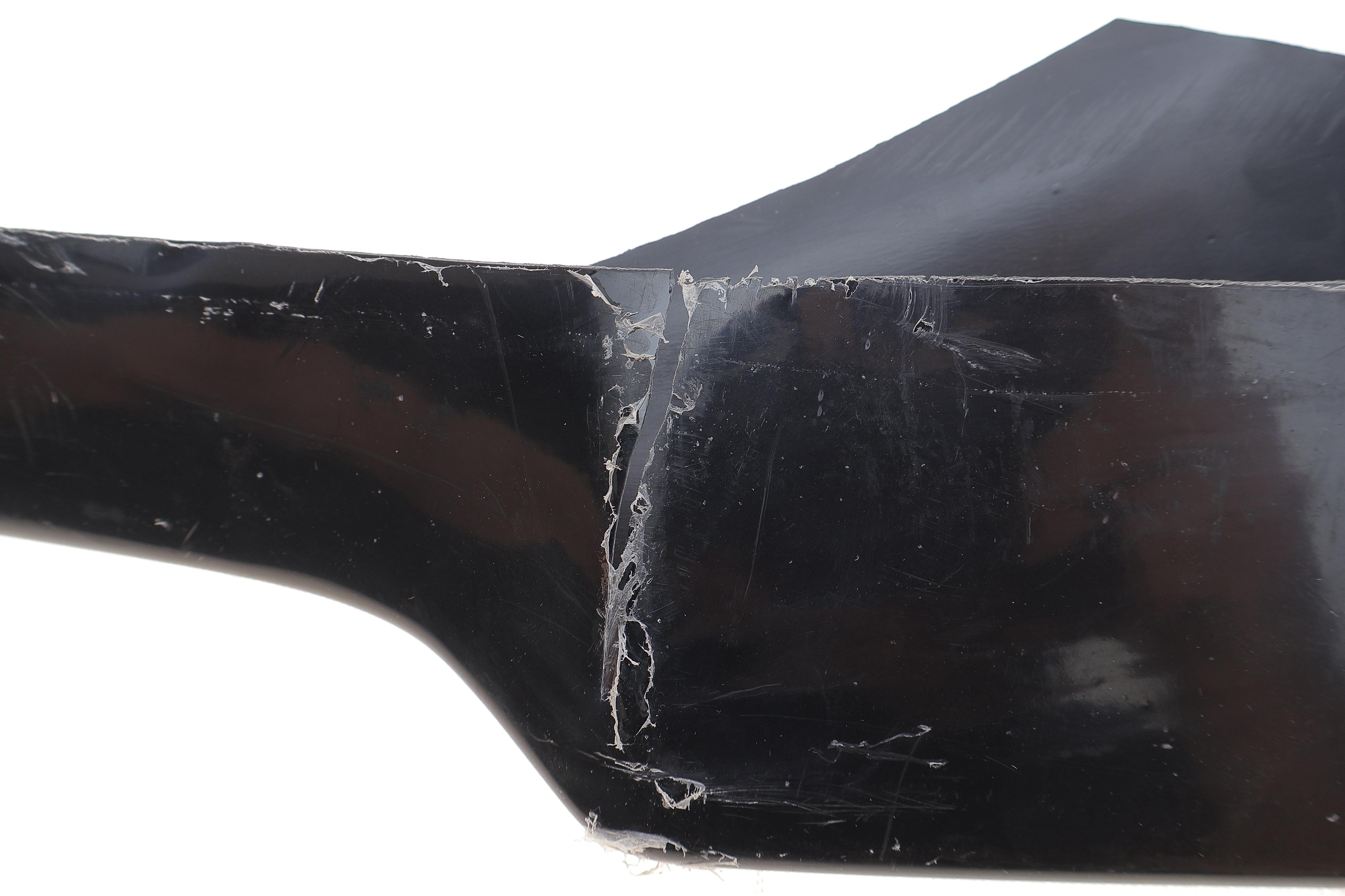 Накладка бампера (переднього) BMW 5 (F10/F11) 09-17 (M-Vorsteiner)(тріщина)