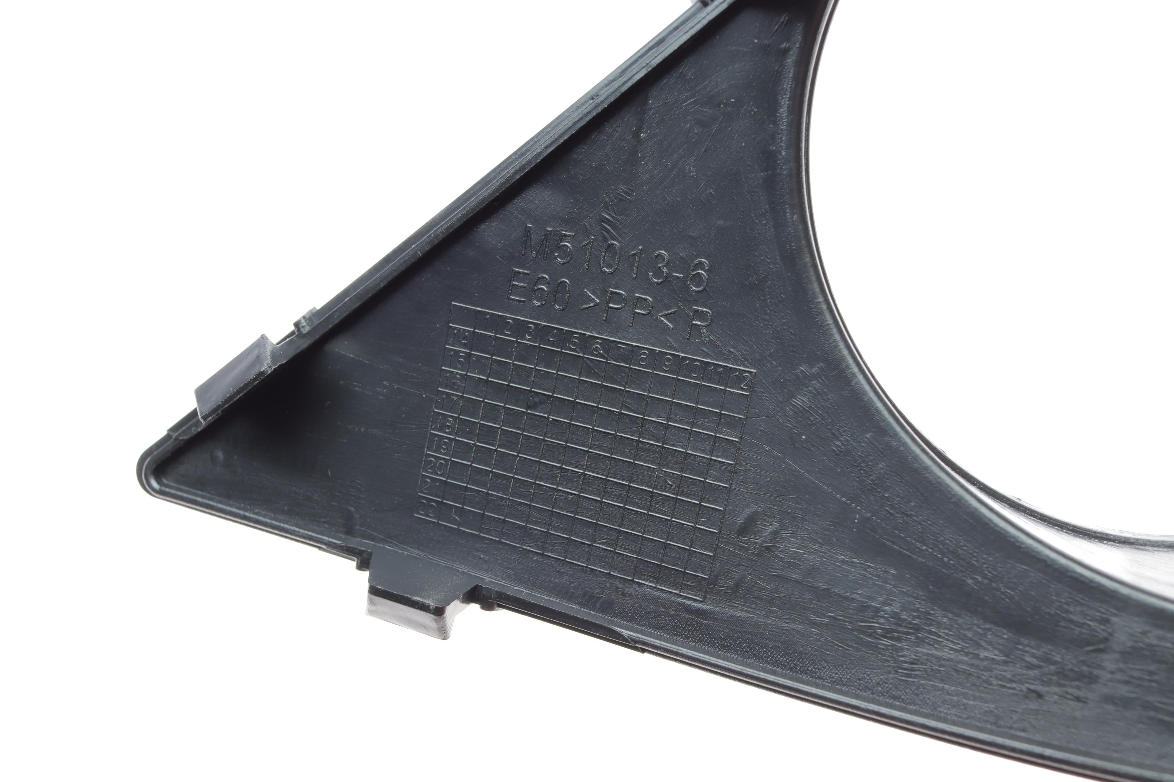 Вставка бампера (під протитуманку) BMW 5 (E60/E61) 02-10 (M-Technic) (R)