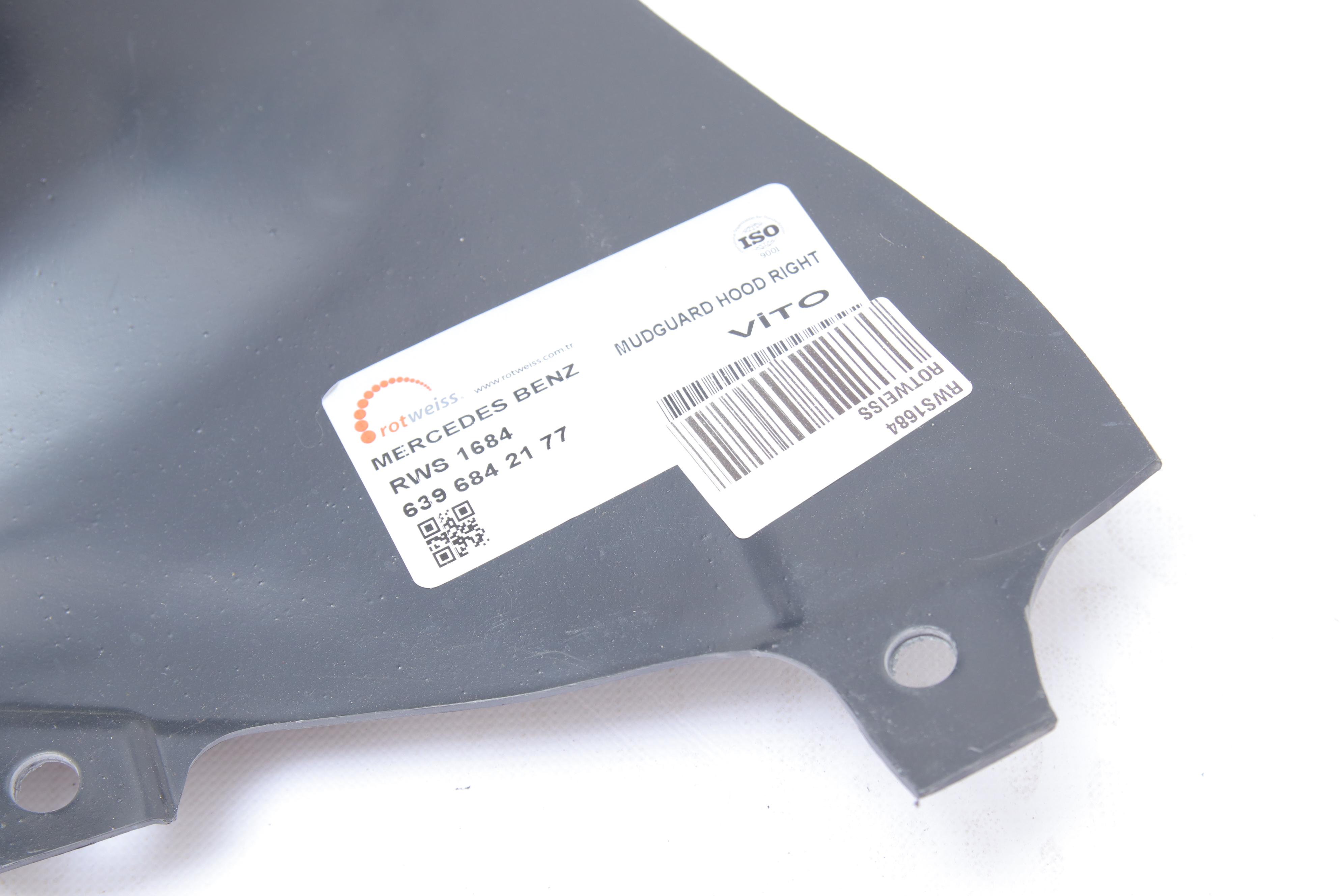 Підкрильник (передній) MB Vito (W639) 03- (R)