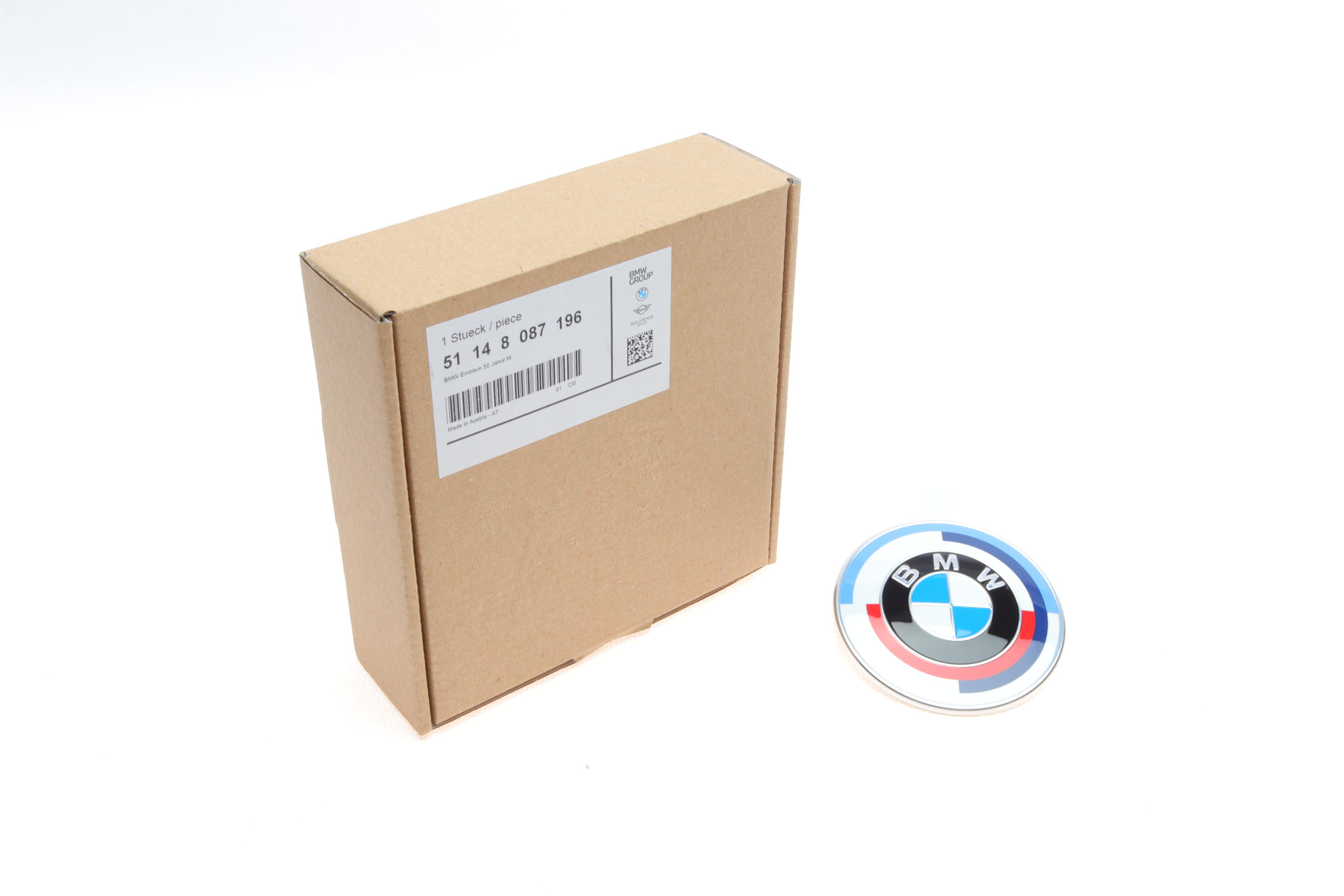 Емблема кришки багажника BMW 3 (G80)/5 (F90) 17- BMW 50 років M 