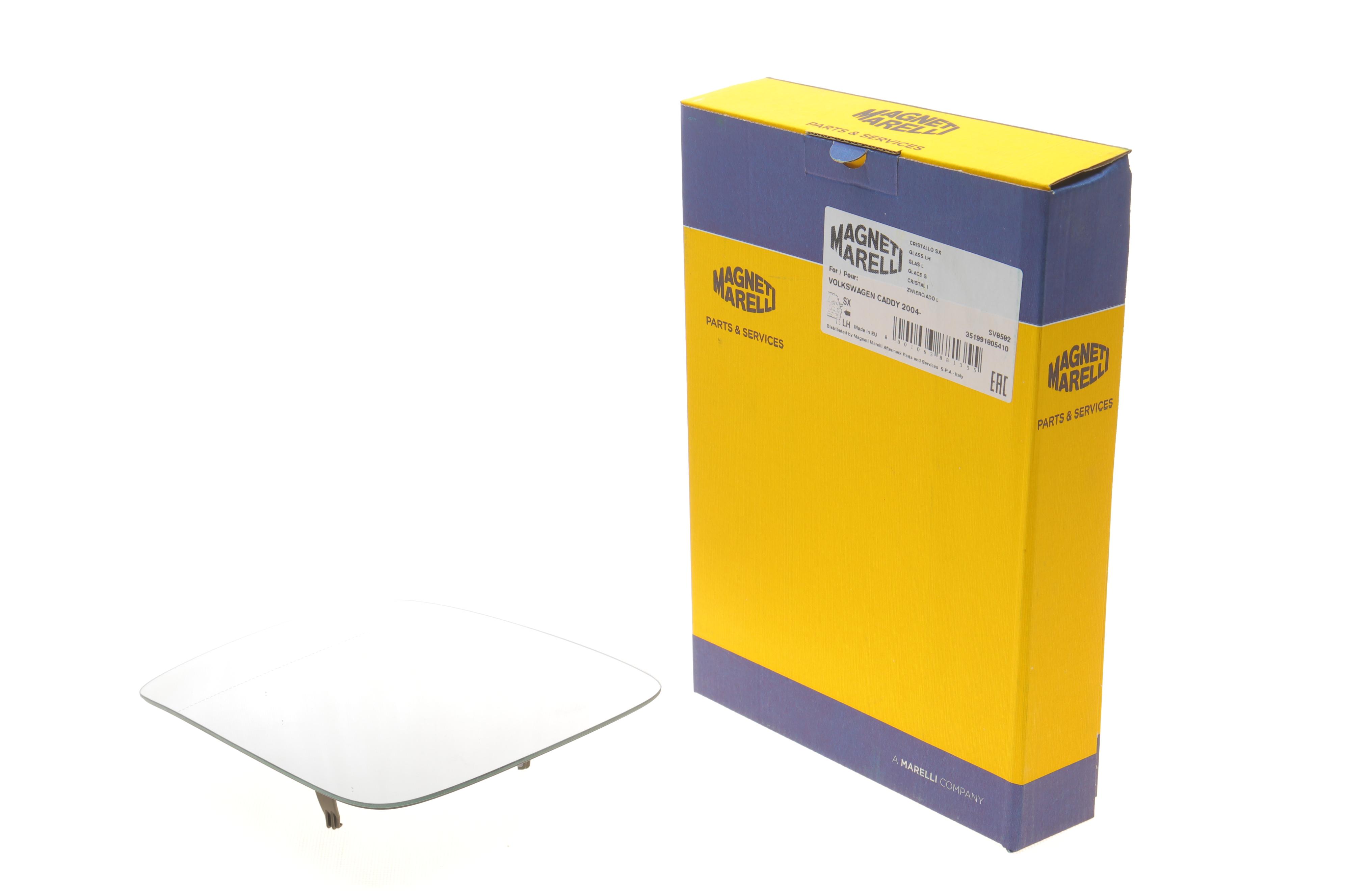 Скло дзеркала VW Caddy III 03-20/T5 03-15 (L)