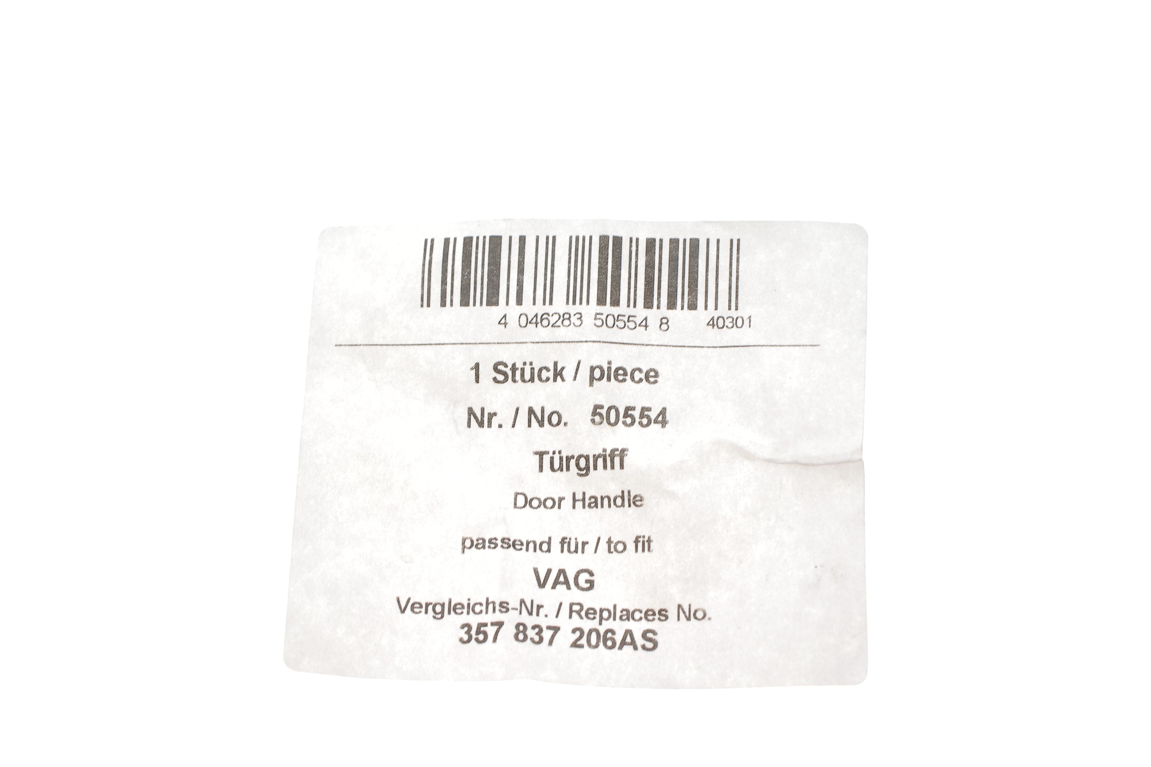 Ручка дверей (передніх/ззовні) (R) VW Passat -96