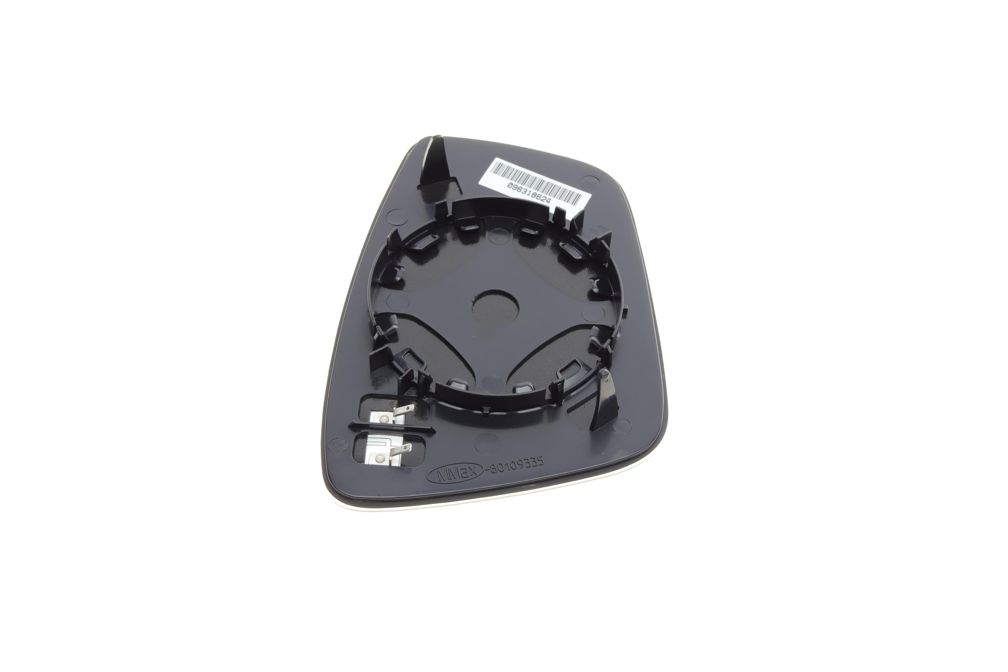 Скло дзеркала (з підігрівом) Skoda Fabia/Rapid 1.0-1.6 TDI 12- (L)