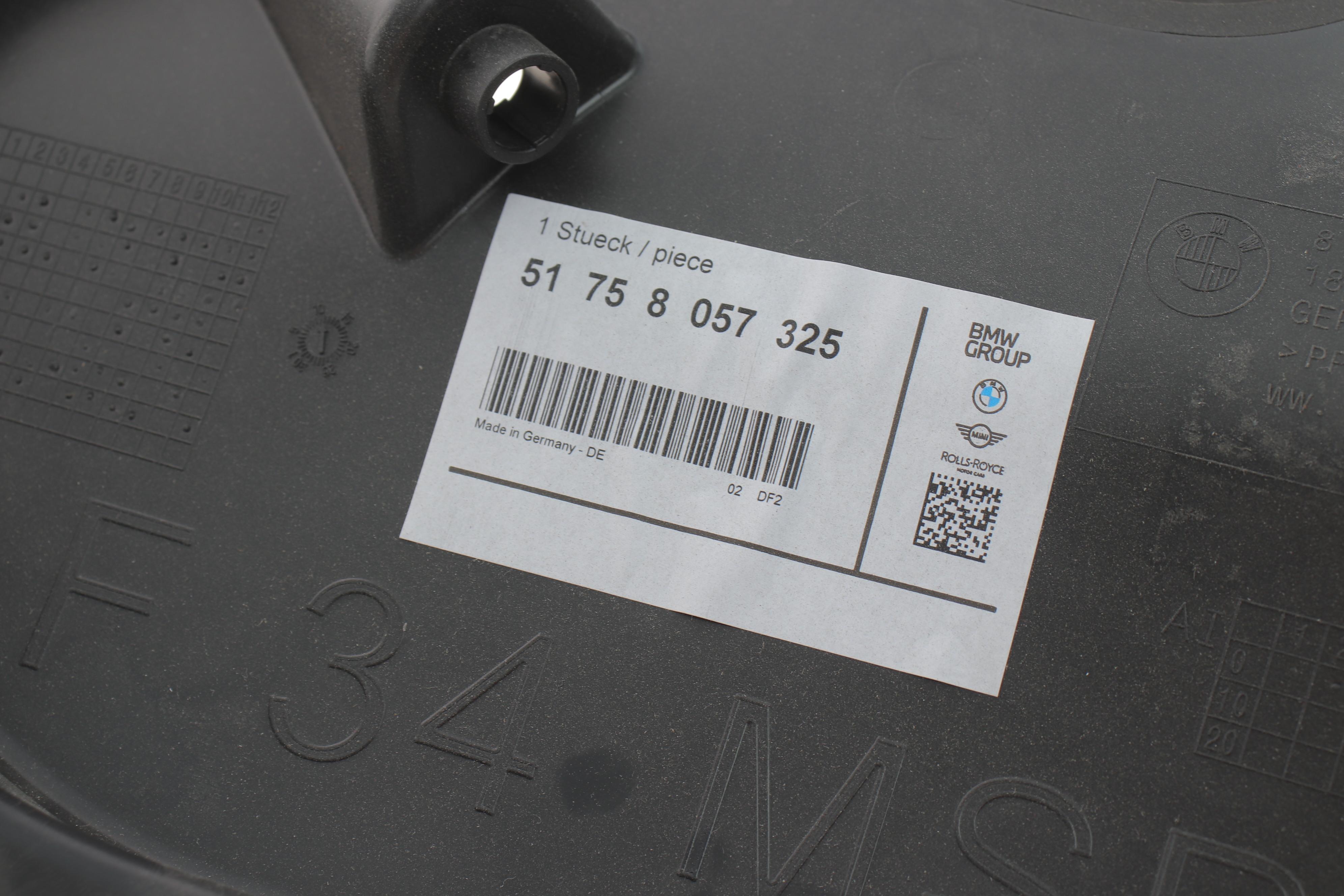 Підкрильник (передній) BMW 3 (F34) 15-20 (L)