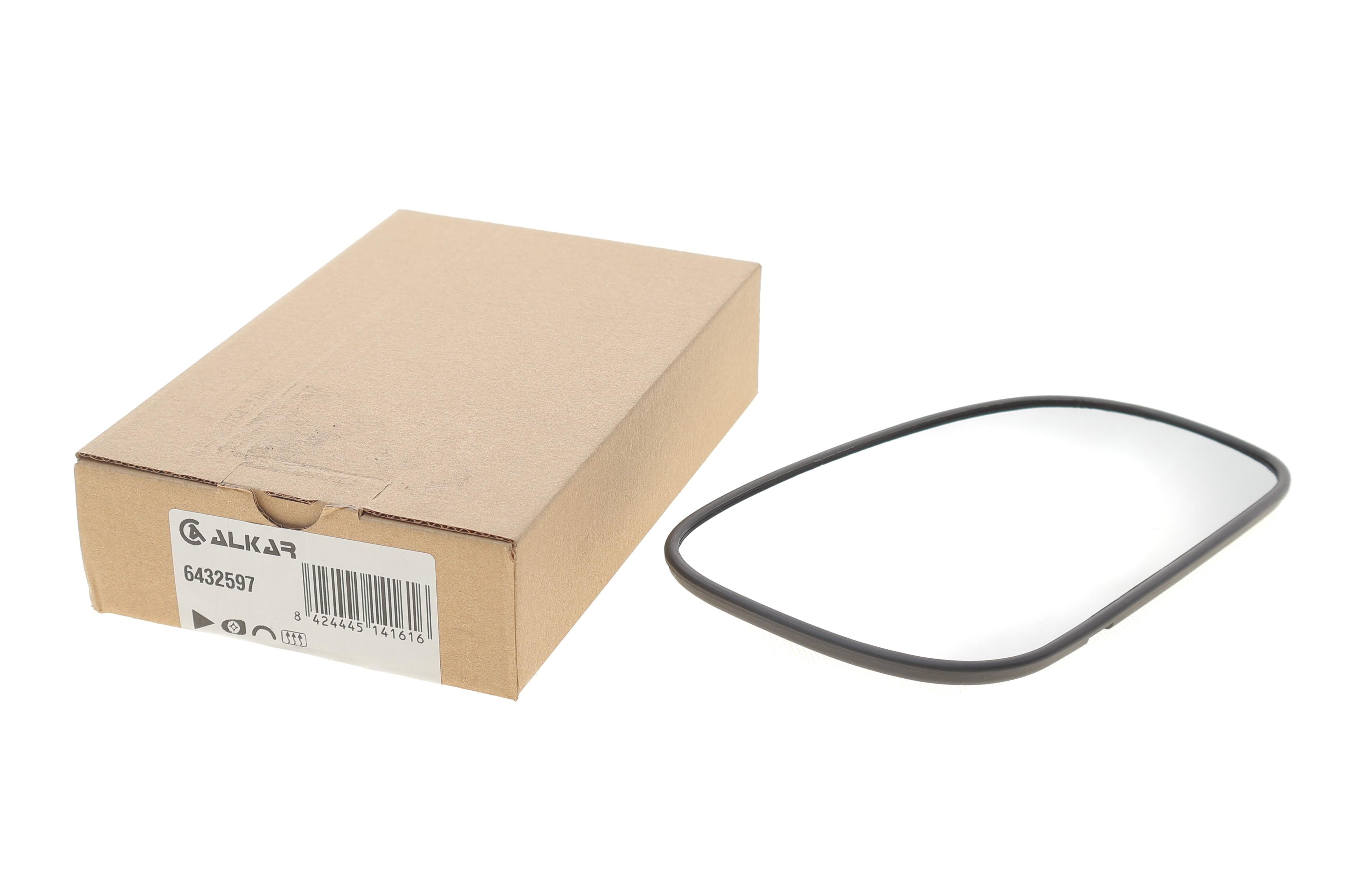 Скло дзеркала (з підігрівом) Volvo S60/S80/V70 98-10 (R)