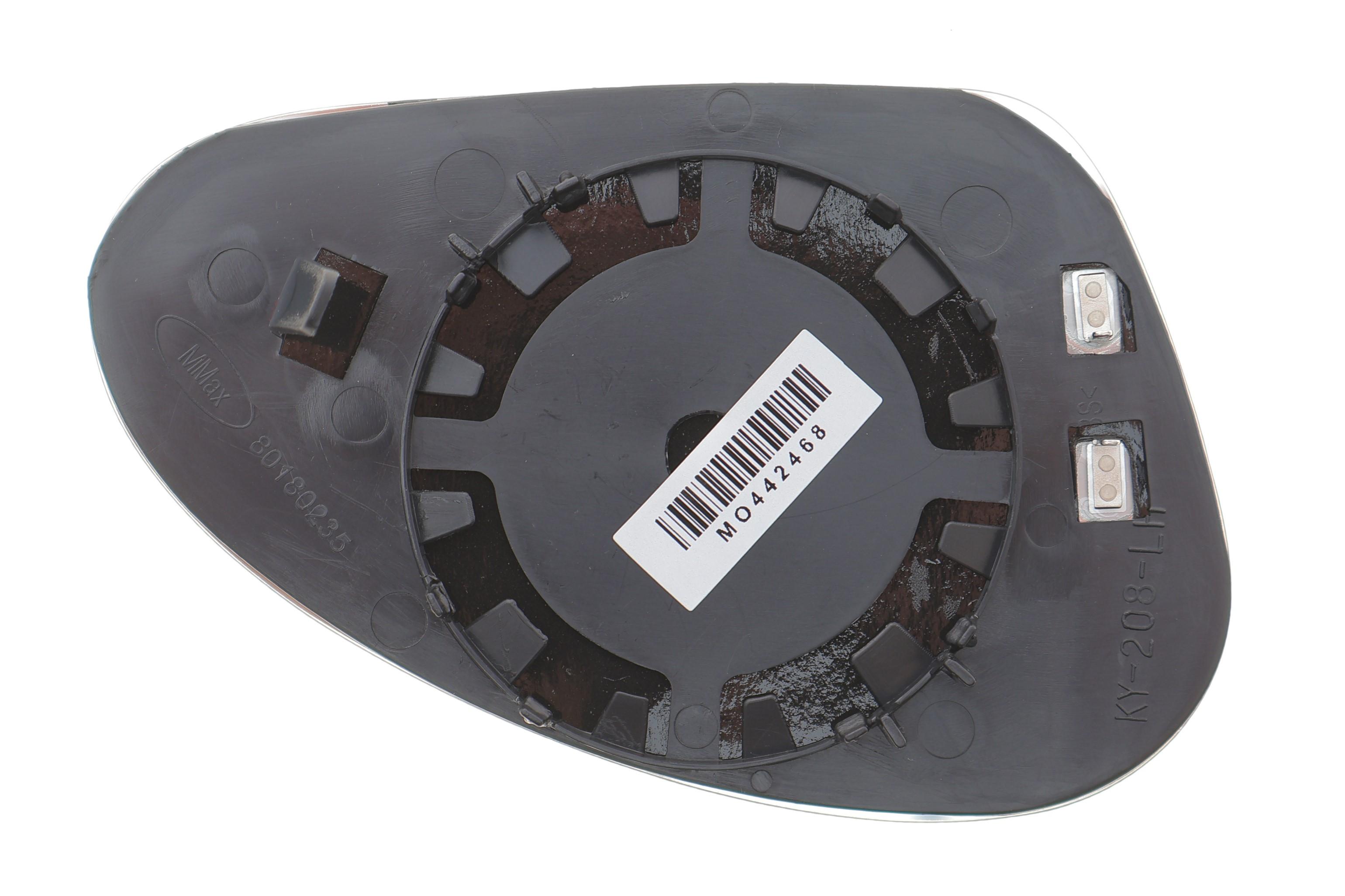 Скло дзеркала (з підігрівом) Seat Ibiza 02-09/Altea 04- (L)