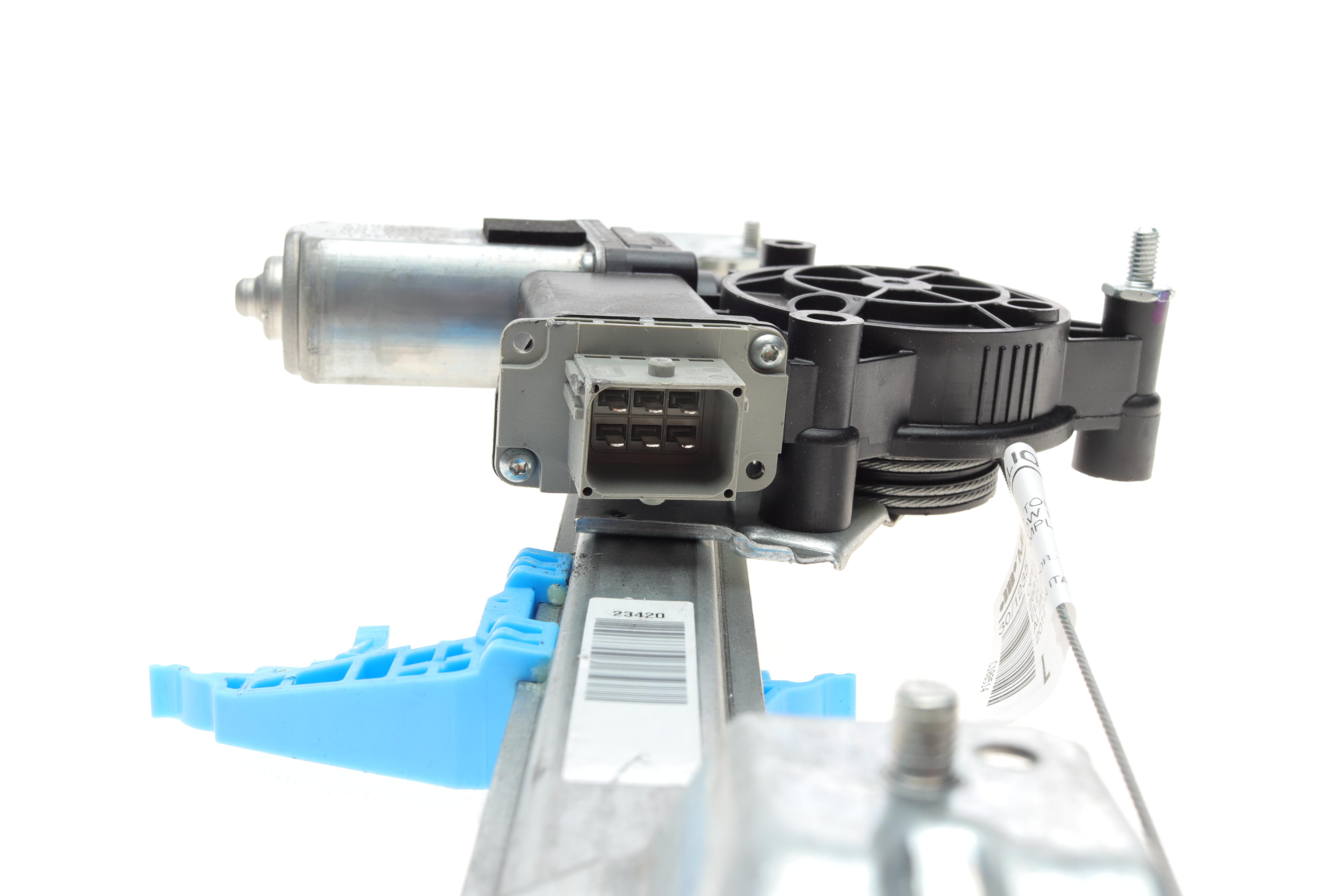 Склопідіймач (задній) Fiat Doblo/Opel Combo 10- (L) (електро) (з моторчиком)