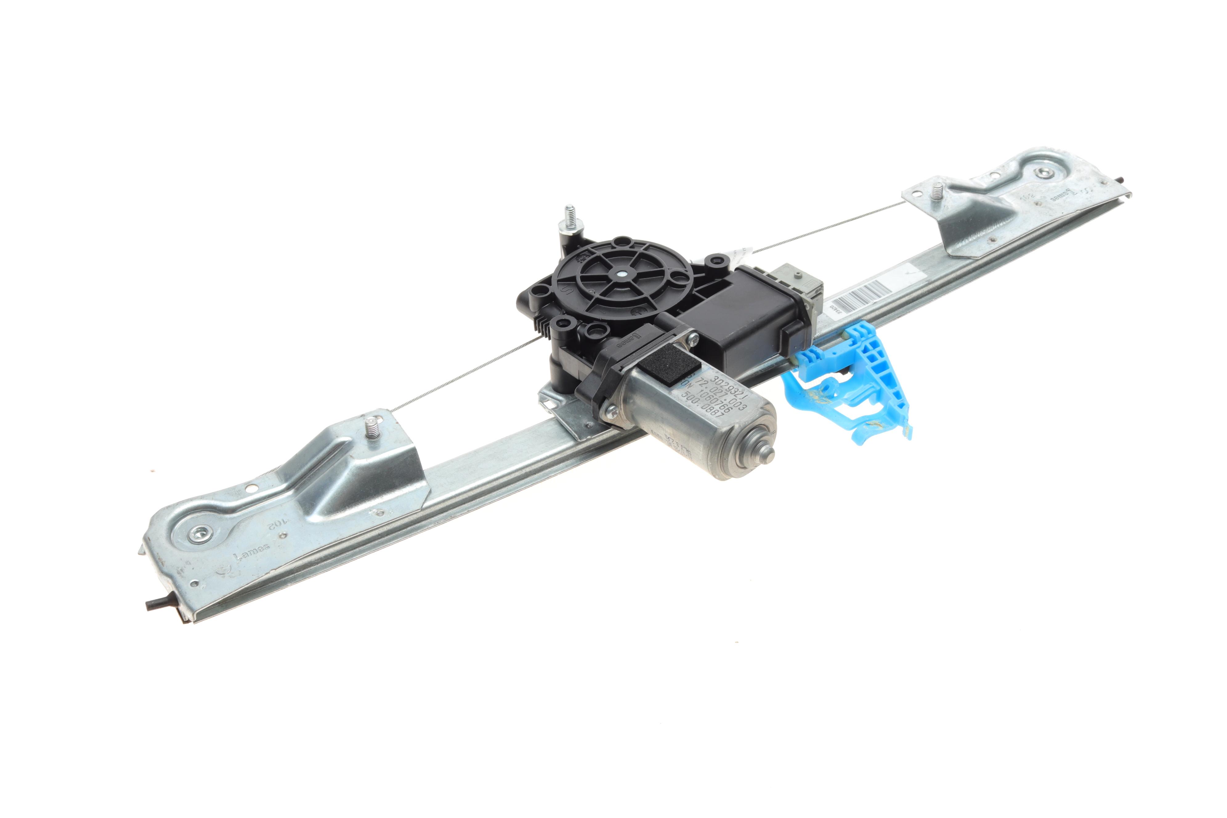 Склопідіймач (задній) Fiat Doblo/Opel Combo 10- (L) (електро) (з моторчиком)