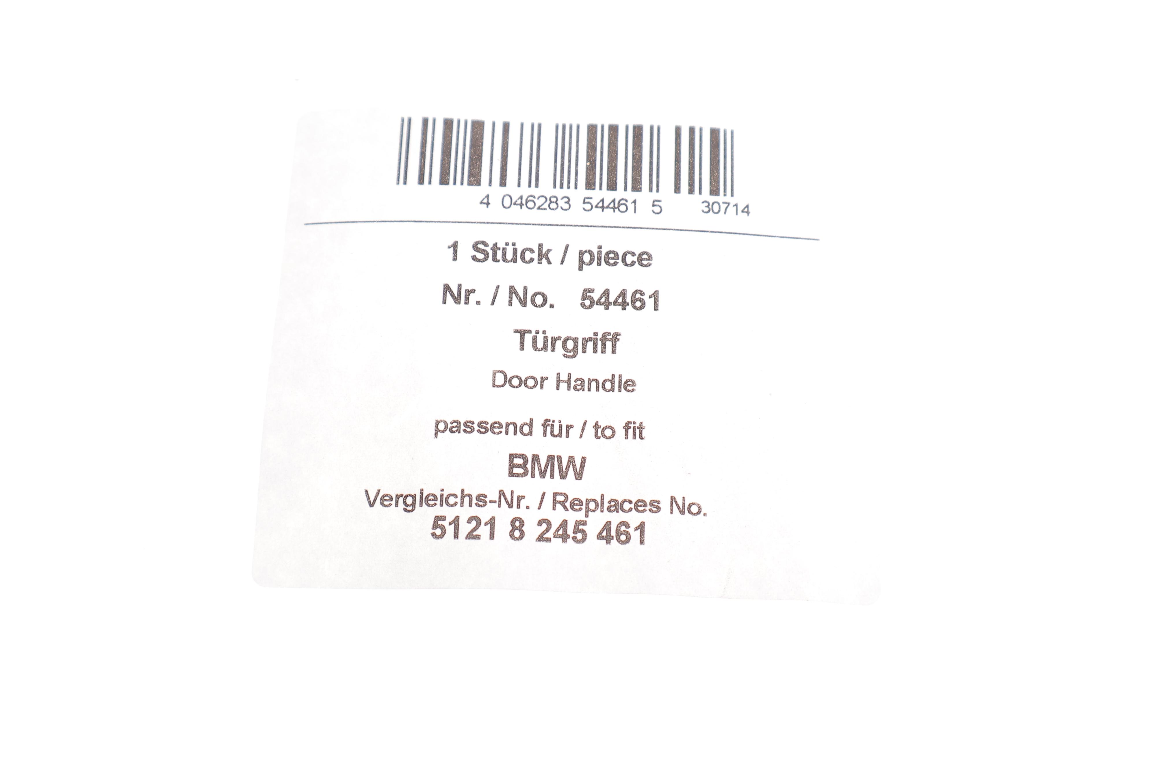 Ручка дверей (передніх/ззовні) (L) BMW 5 (E39) 96-03