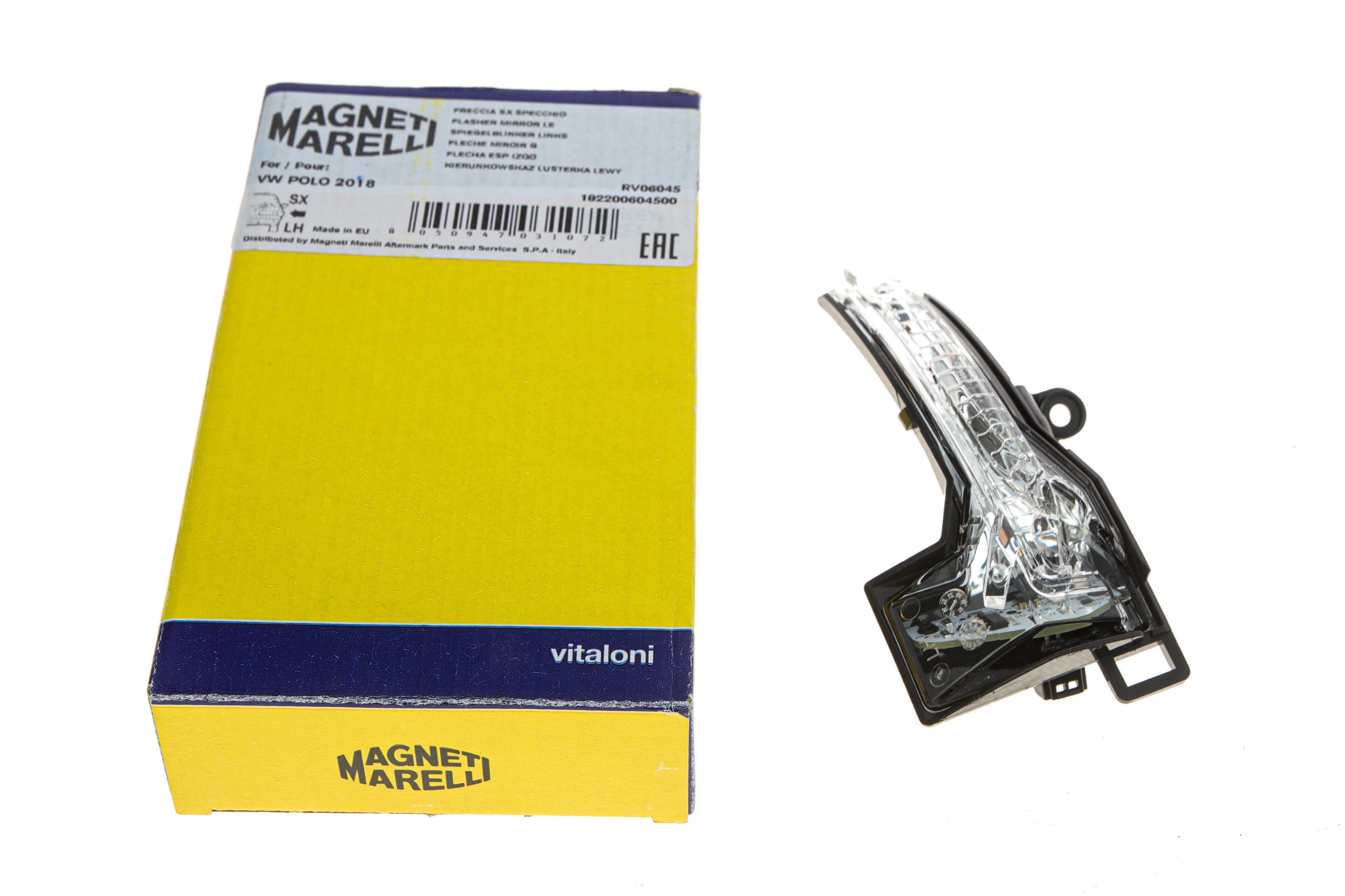 Повторювач повороту на дзеркало VW Polo VI 17- (L)