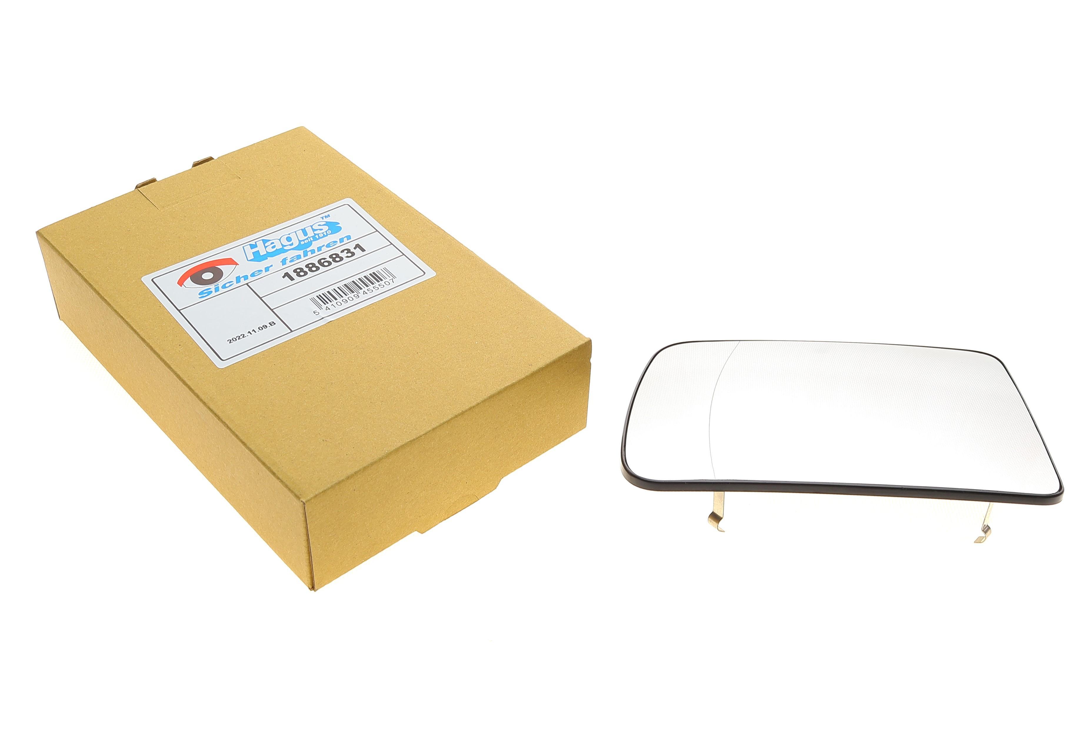 Скло дзеркала Ford Tourneot Connect 1.8 TDCi 02- (L)