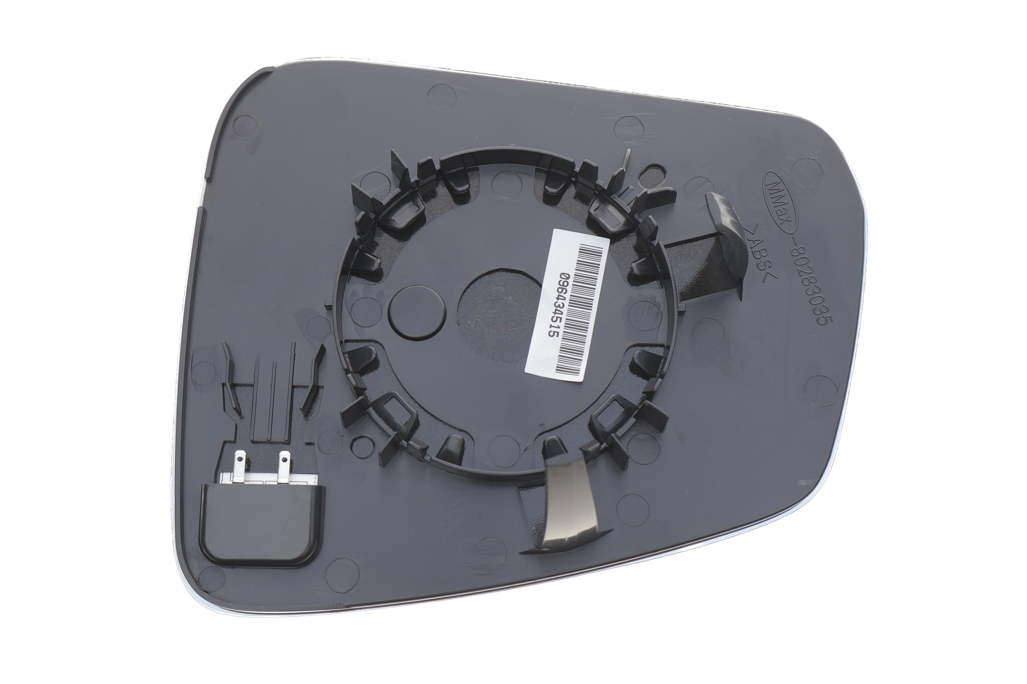 Скло дзеркала (з підігрівом) VW Caddy 20/Ford Tourneo Connect 22- (R)