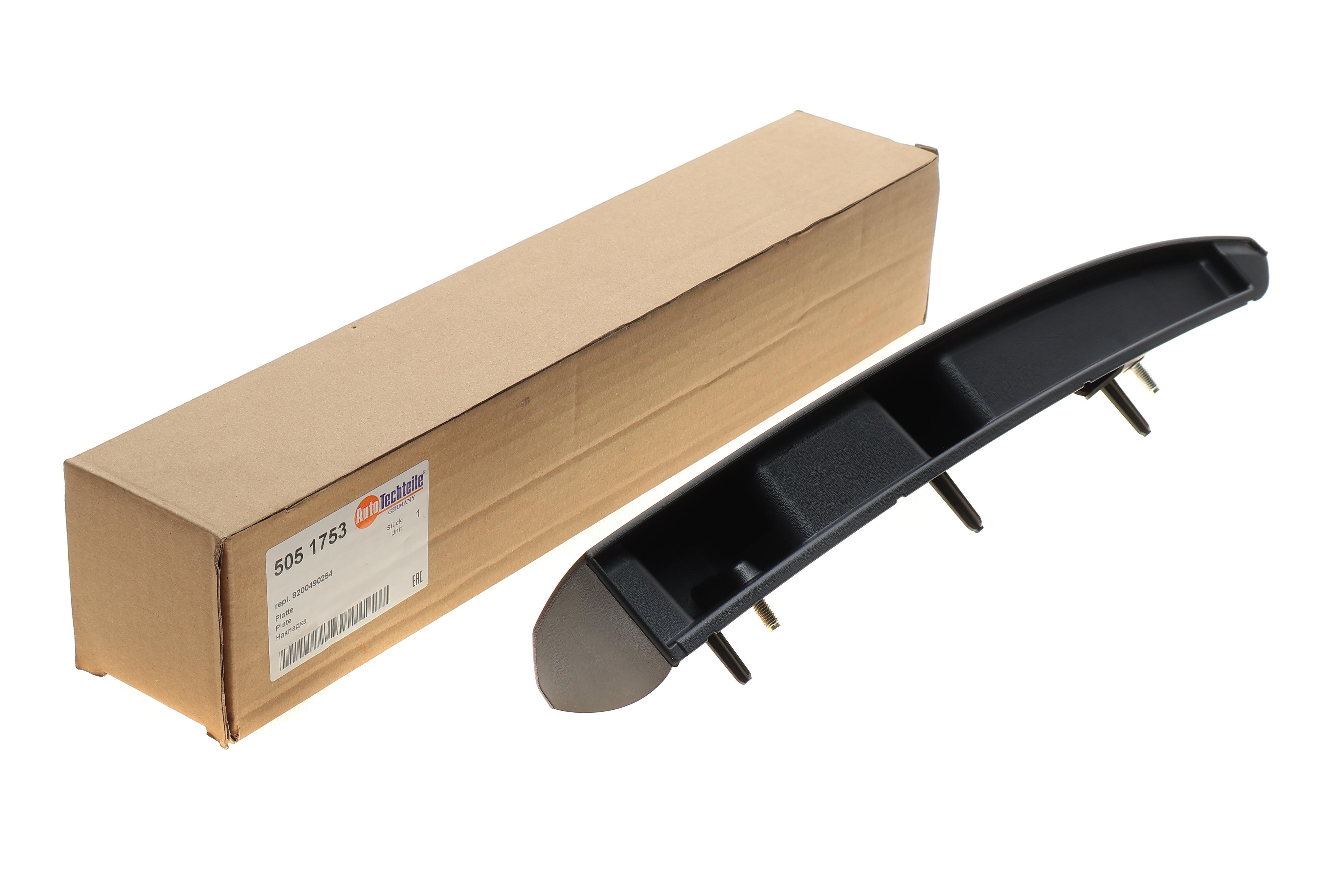 Накладка кришки багажника Renault Dokker 13-/Logan 07- (R)