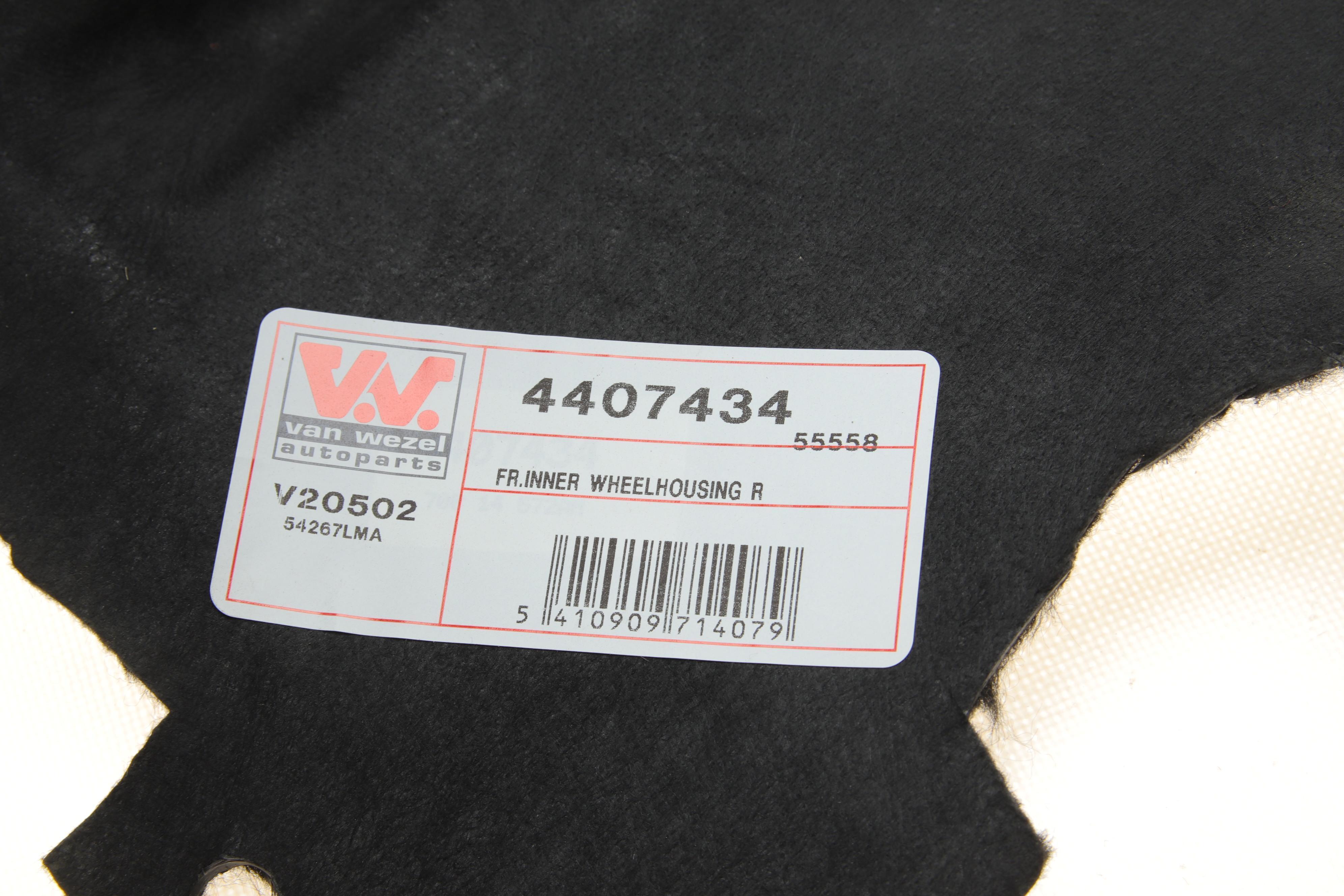 Підкрильник (передній/передня частина) Renault Megane IV 15- (R)