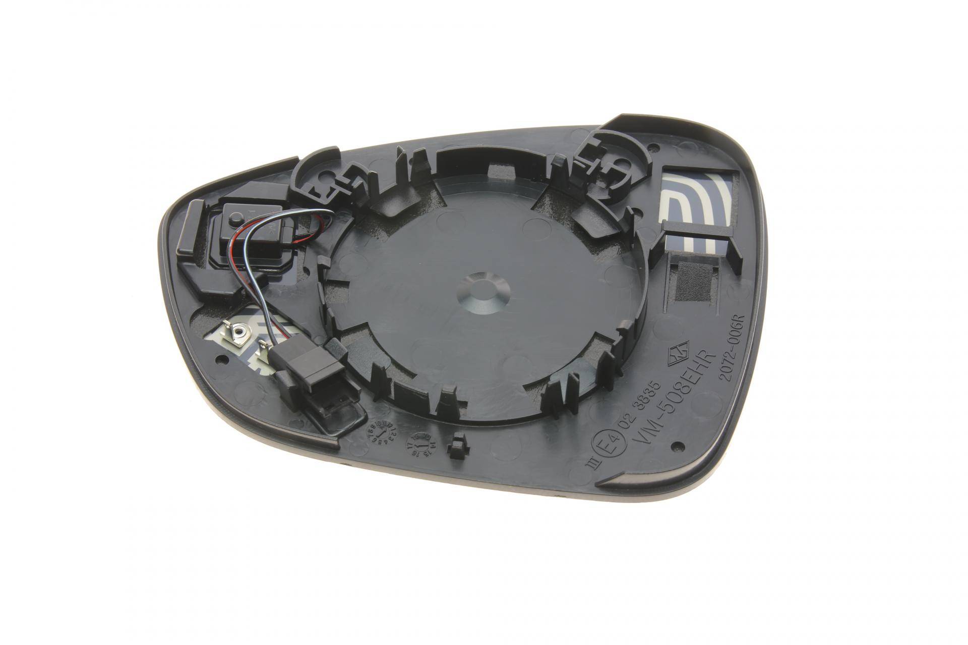 Скло дзеркала (з підігрівом) Citroen C3/C4/Opel Crossland 13- (R)