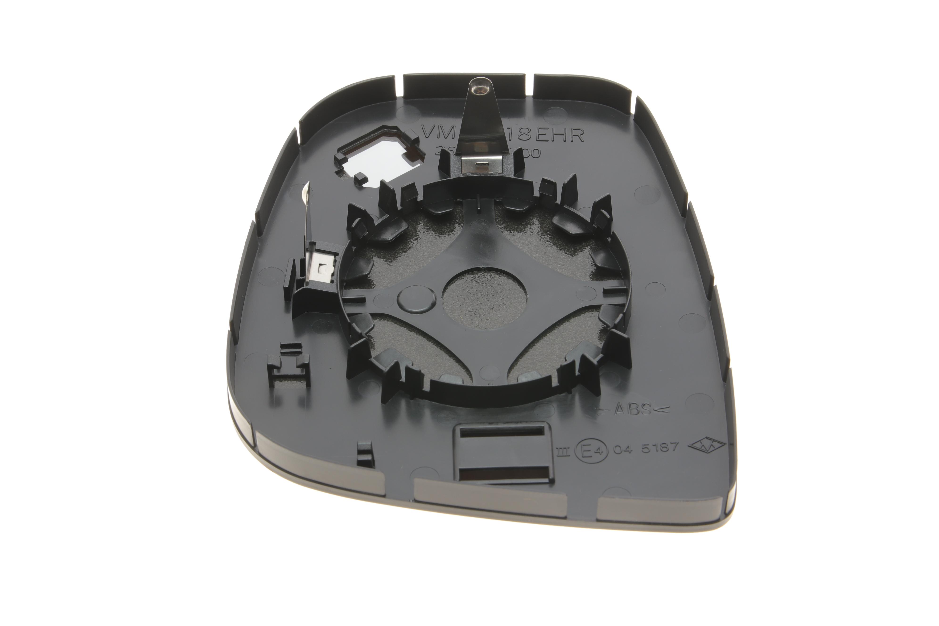 Скло дзеркала Citroen Berlingo/Peugeot Partner 08- (R)