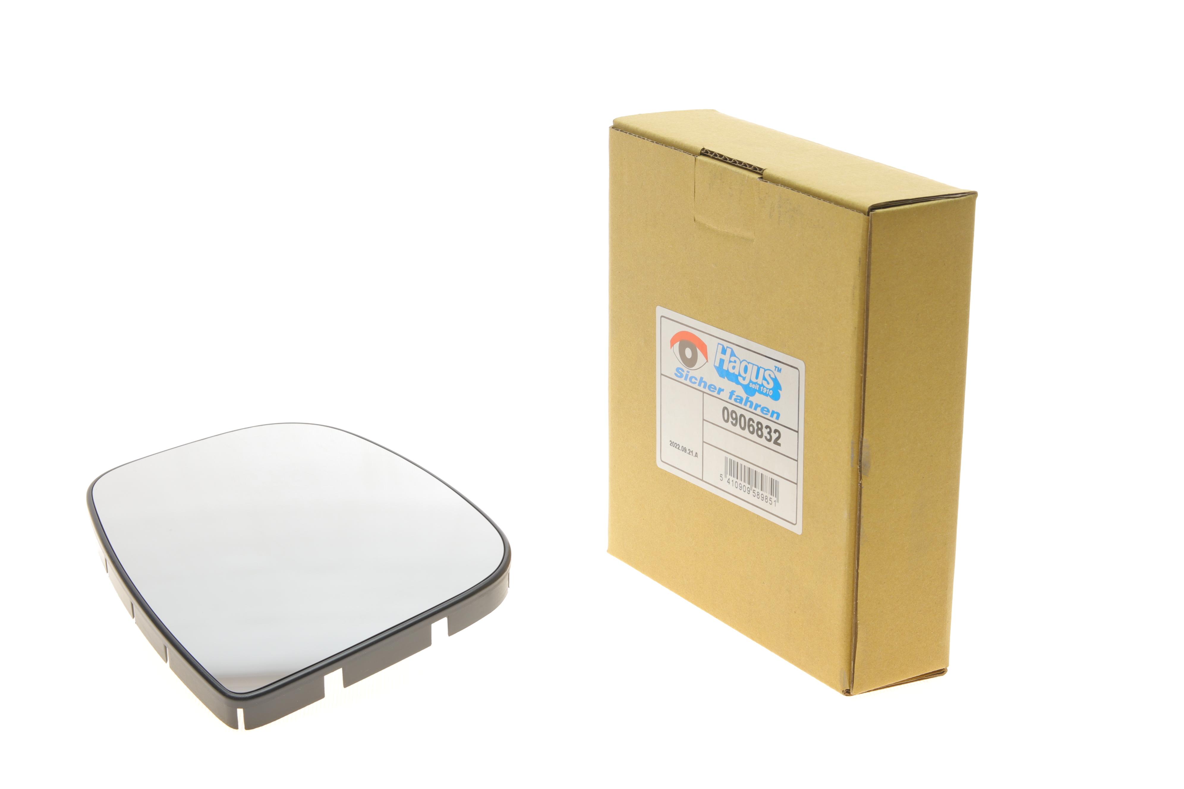 Скло дзеркала Citroen Berlingo/Peugeot Partner 08- (R)