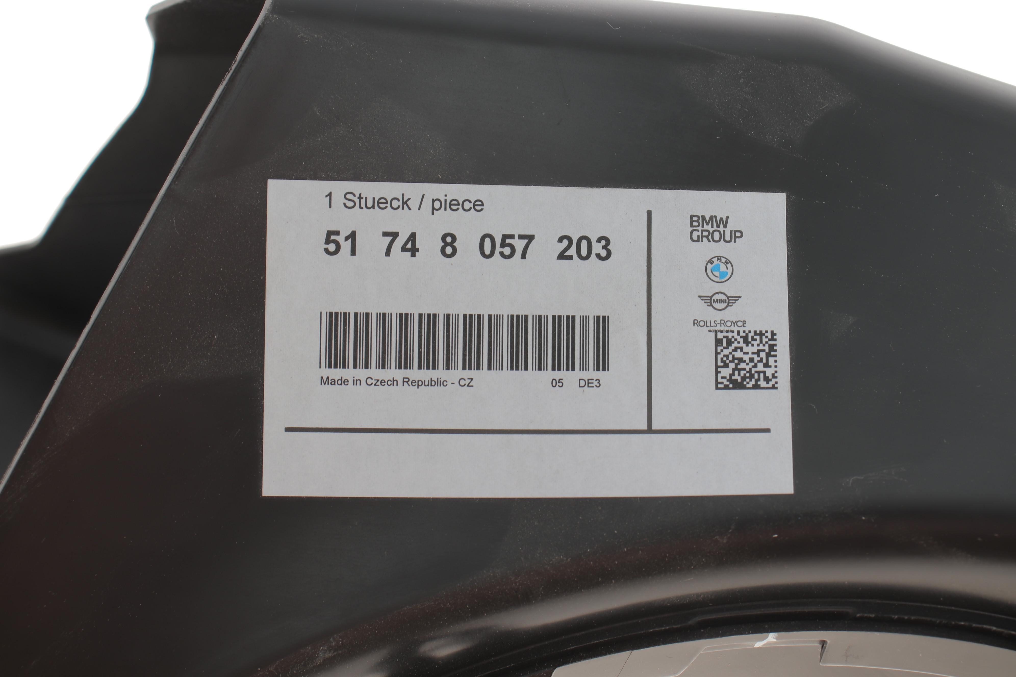 Воздуховод гальм (передній) BMW 3 (F34) 15-20 (L)