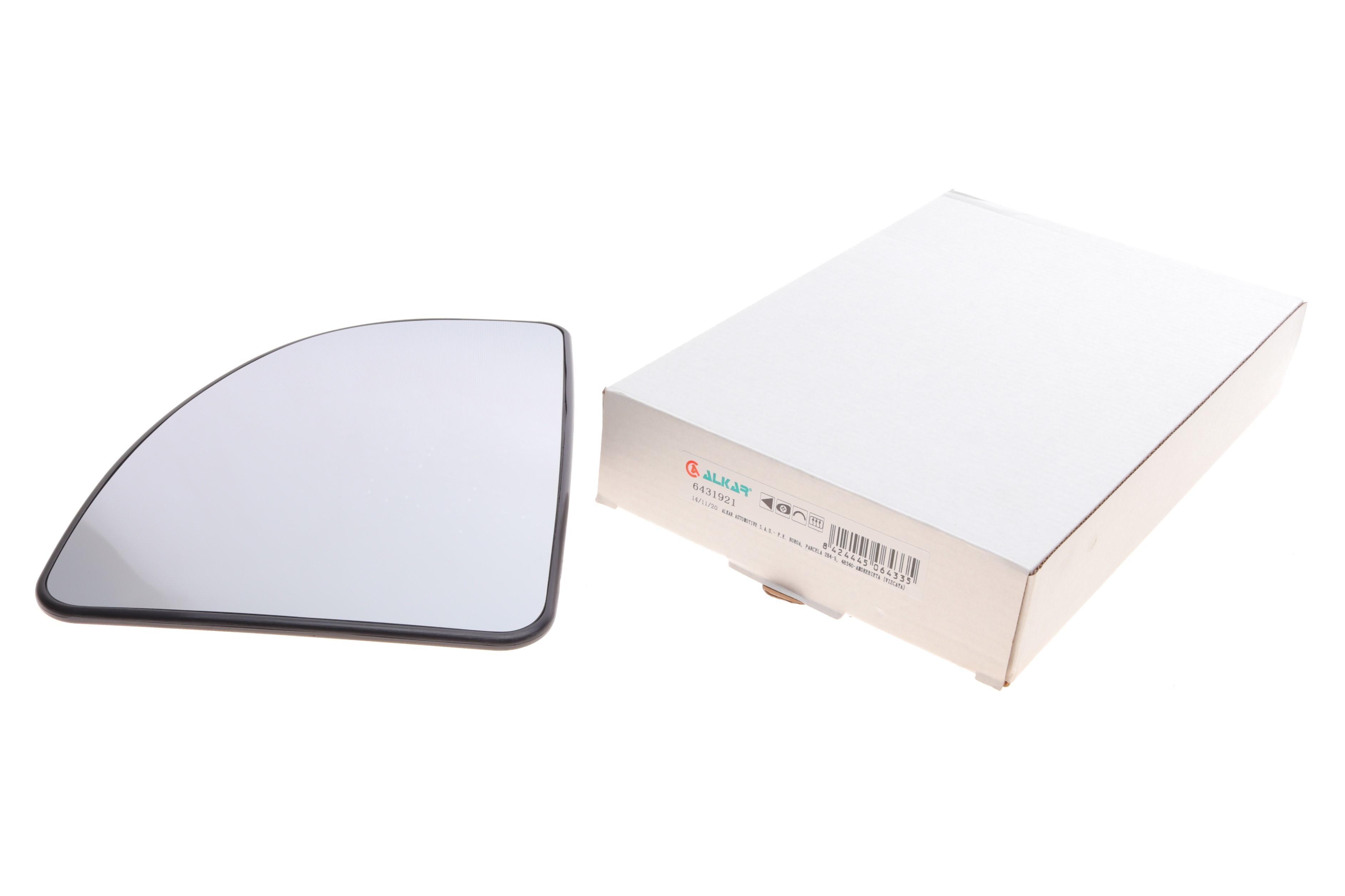 Скло дзеркала (з підігрівом) Citroen Jumper/Fiat Ducato/Peugeot Boxer 02- (L)