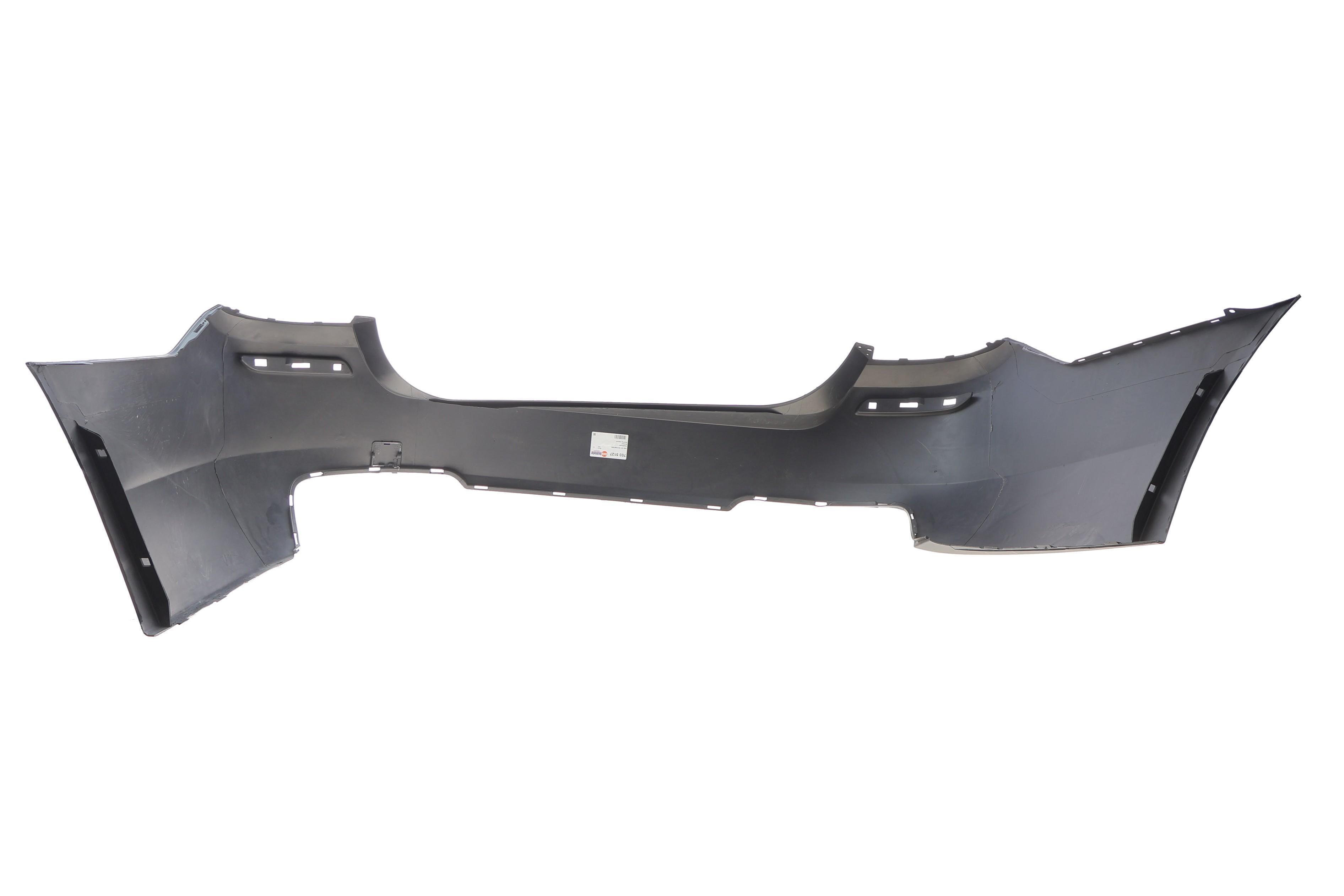 Бампер (задній) BMW 5 (F10) 09-16 (M-Technic) (з отвором PDC/2-х сторонній вихлоп 550і тип)