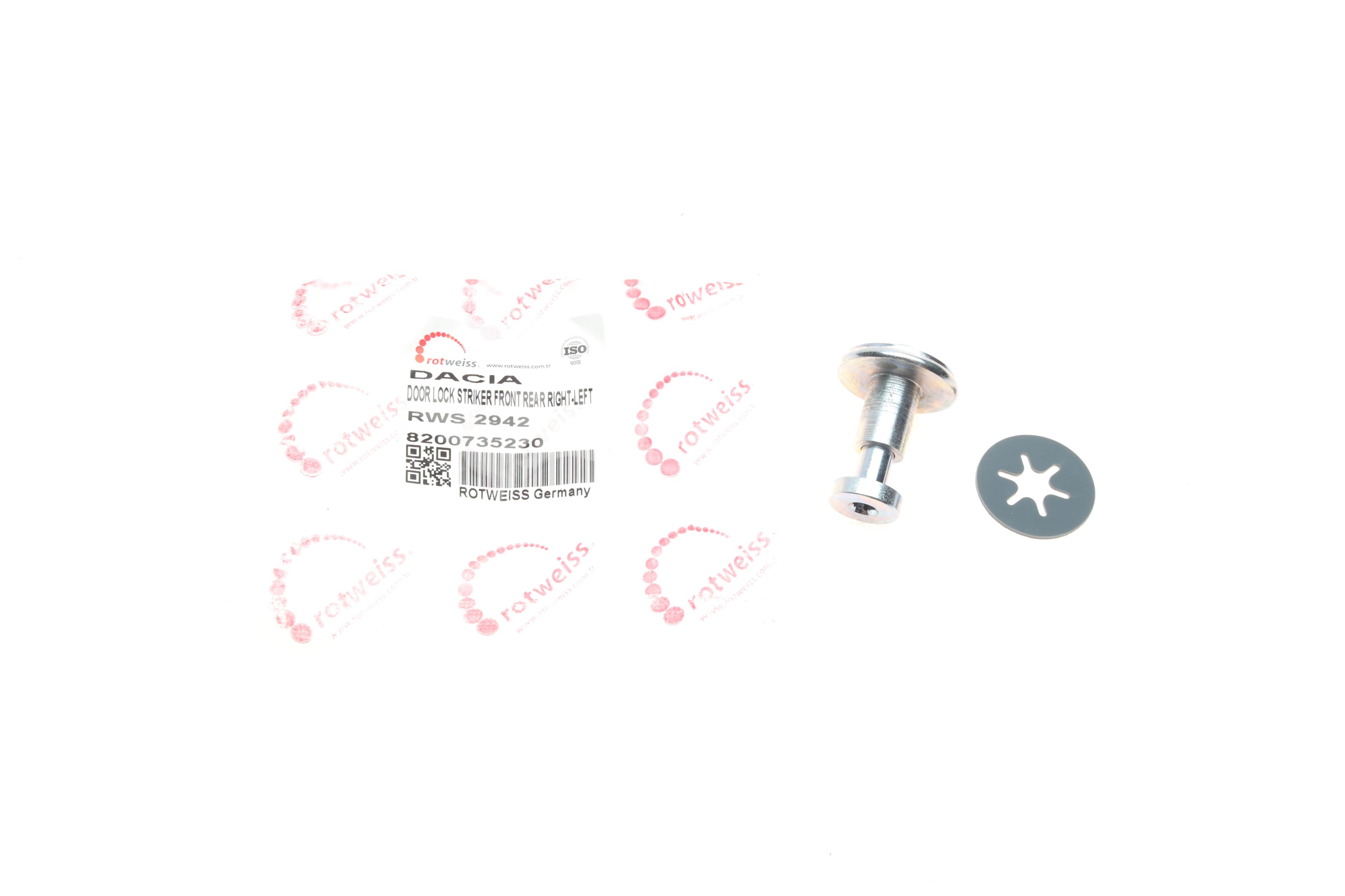 Скоба замка  дверей (передніх) Dacia Duster/Logan/Sandero 06-