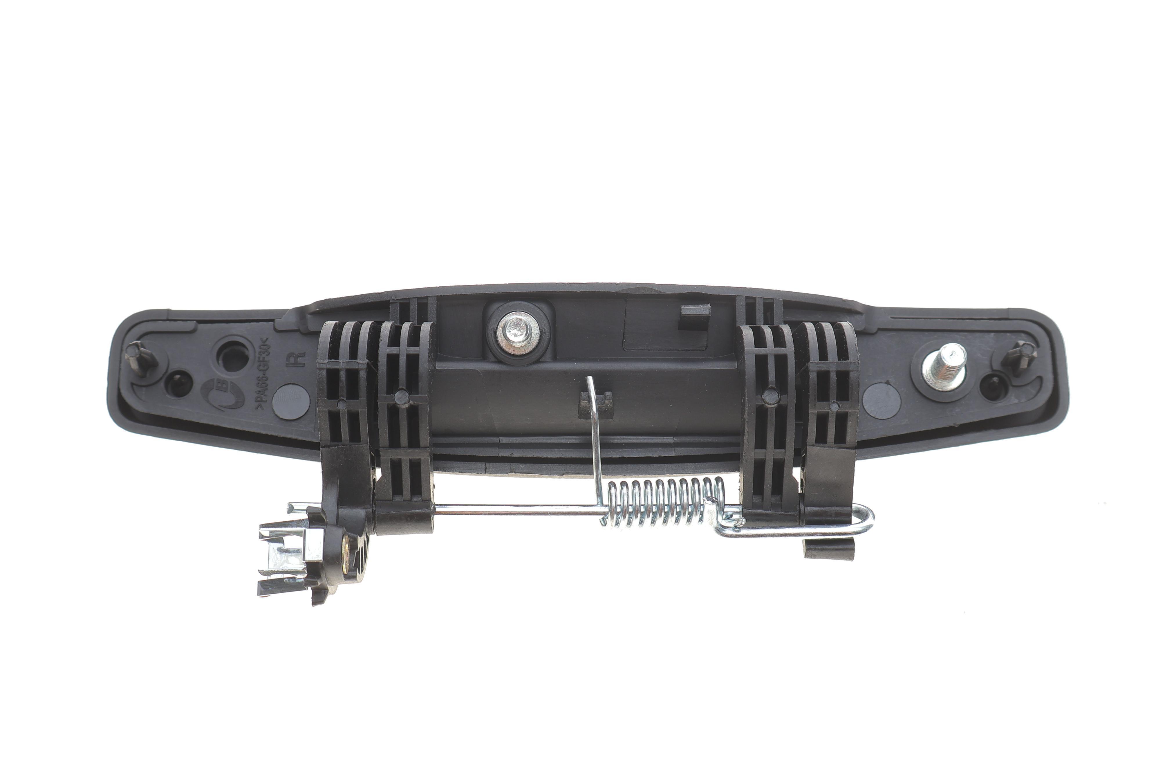 Ручка дверей (передніх/ззовні) (R) Renault Sandero 07-/Thalia 00- (чорна)