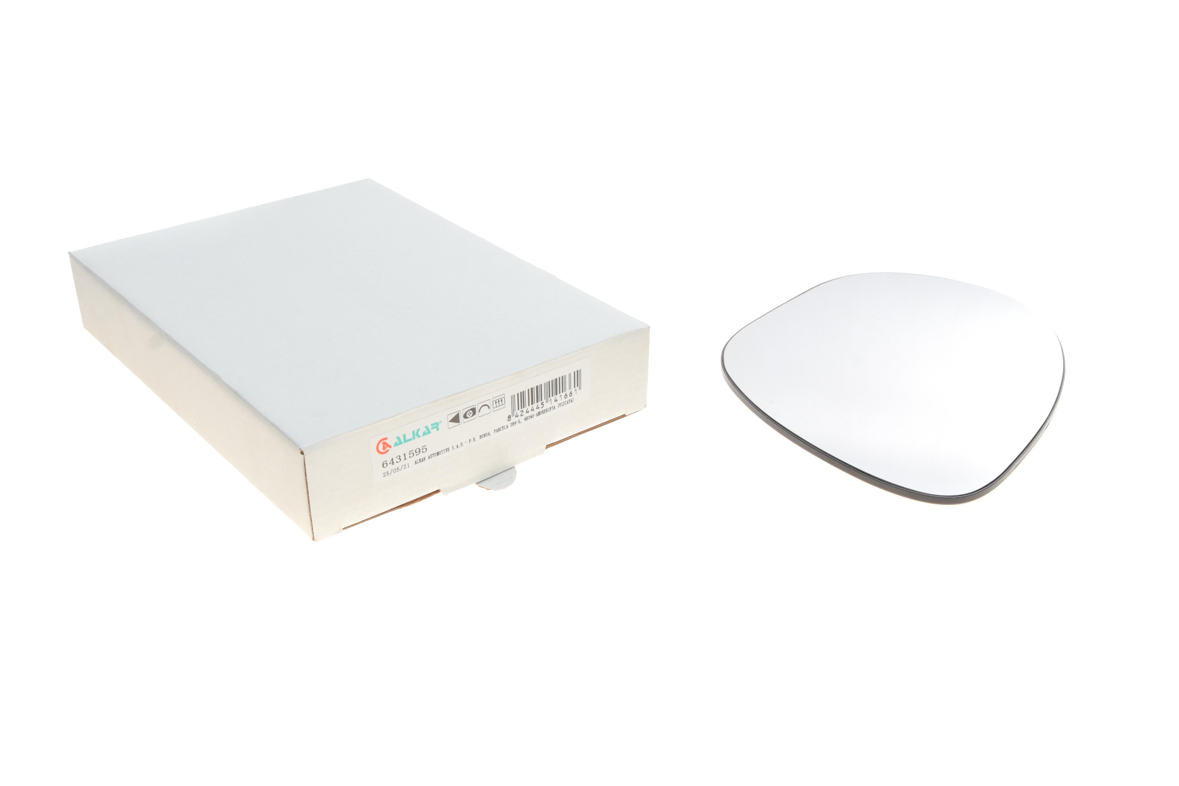 Скло дзеркала (з підігрівом) Nissan Juke 1.5 dCi/1.6 DIG-T 10- (L)