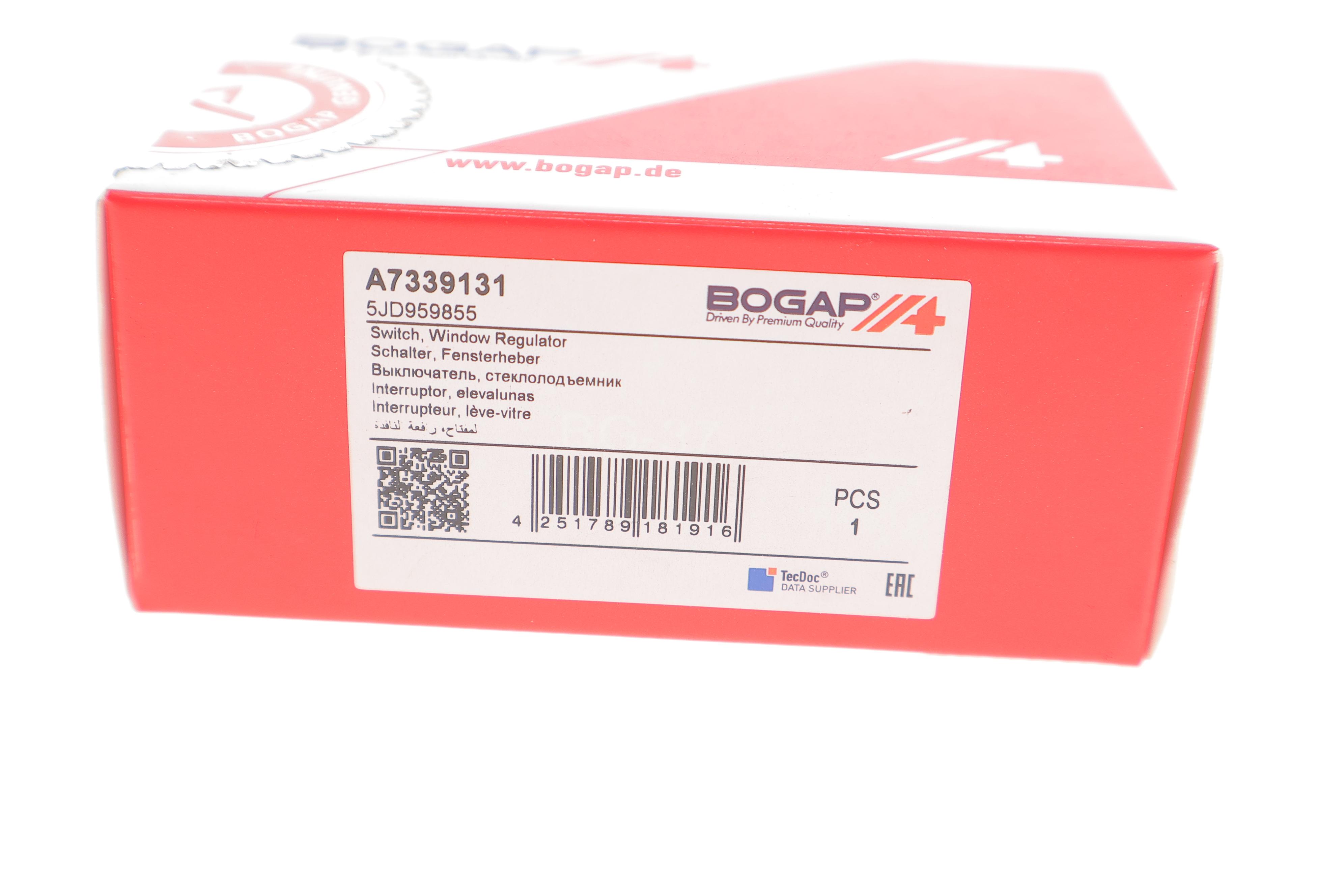 Кнопка склопідйомника (R) Skoda Fabia II/Superb II 06-15