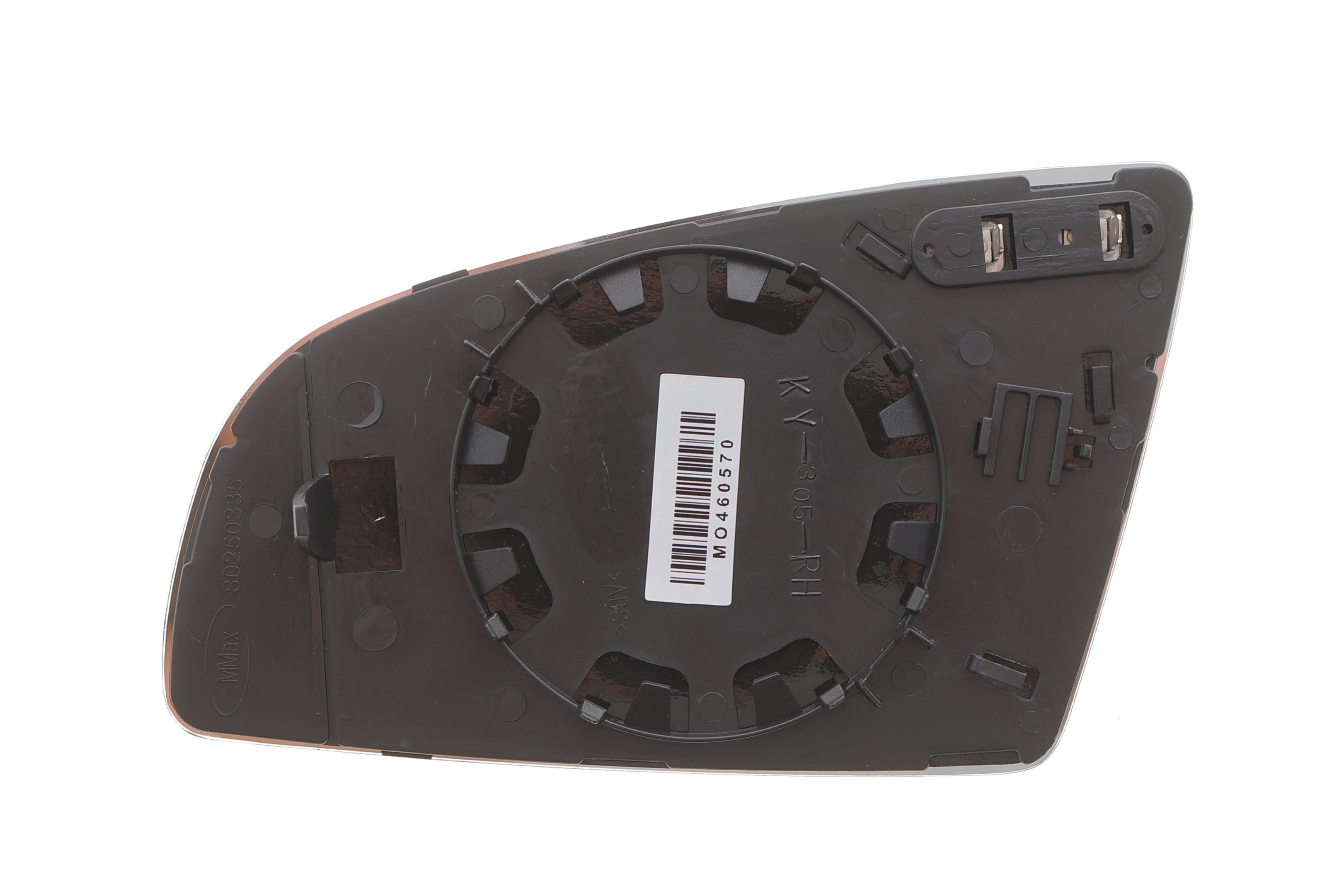 Скло дзеркала (з підігрівом) Audi A4 00-09 (R)