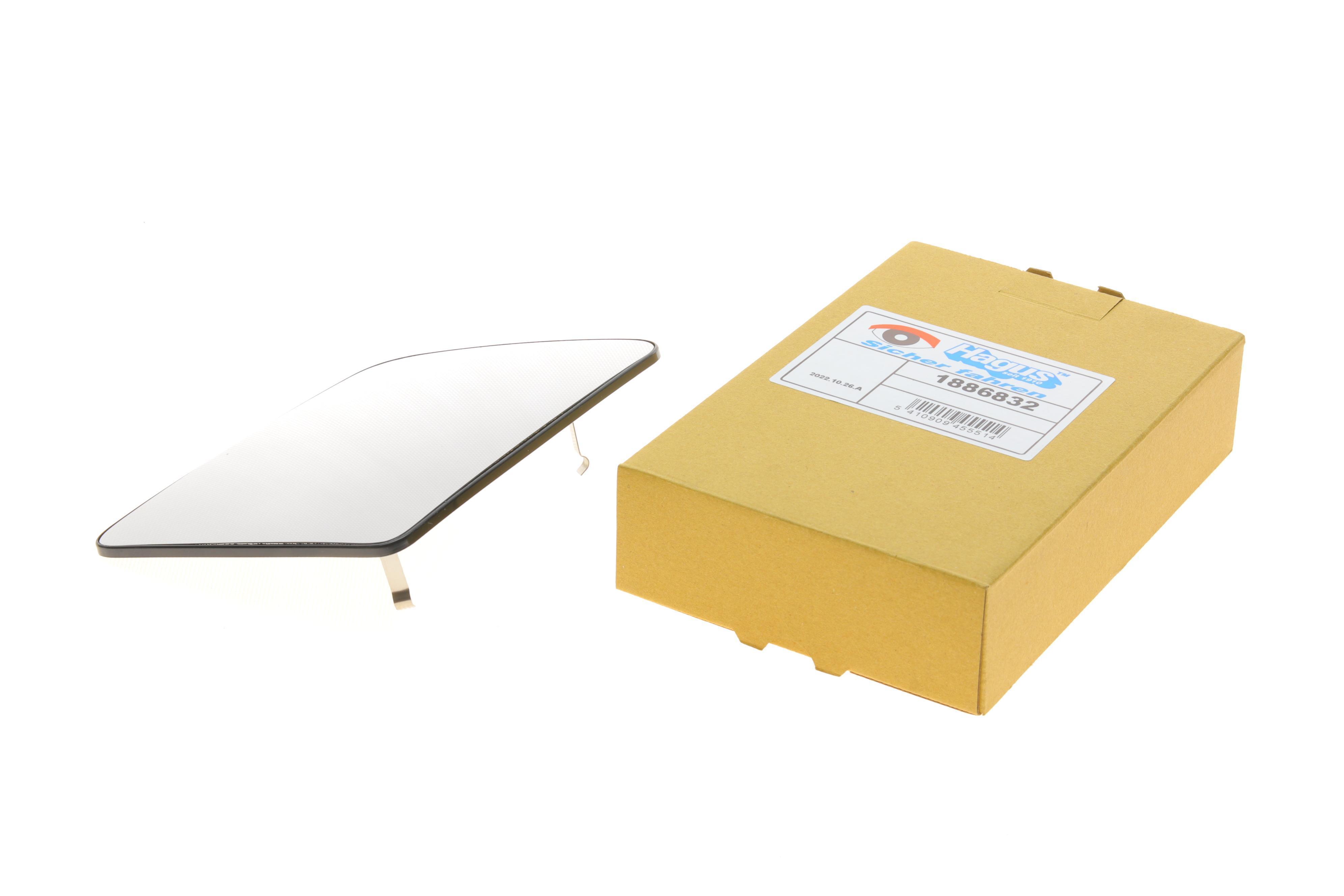 Скло дзеркала Ford Tourneo Connect 13-/Transit Connect 02- (R)