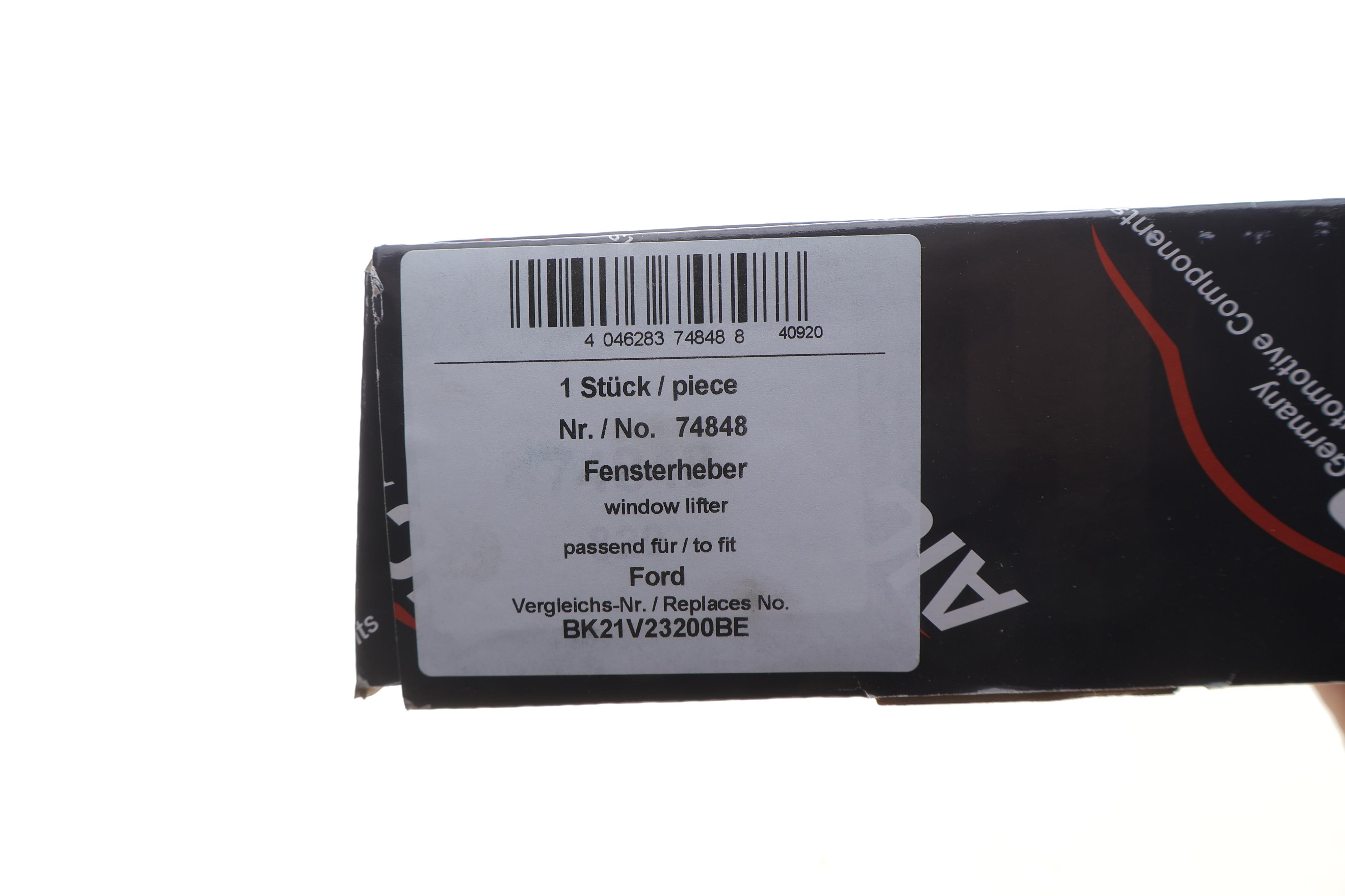 Склопідіймач (передній) Ford Transit V362 12- (R) (електро) (без моторчика)