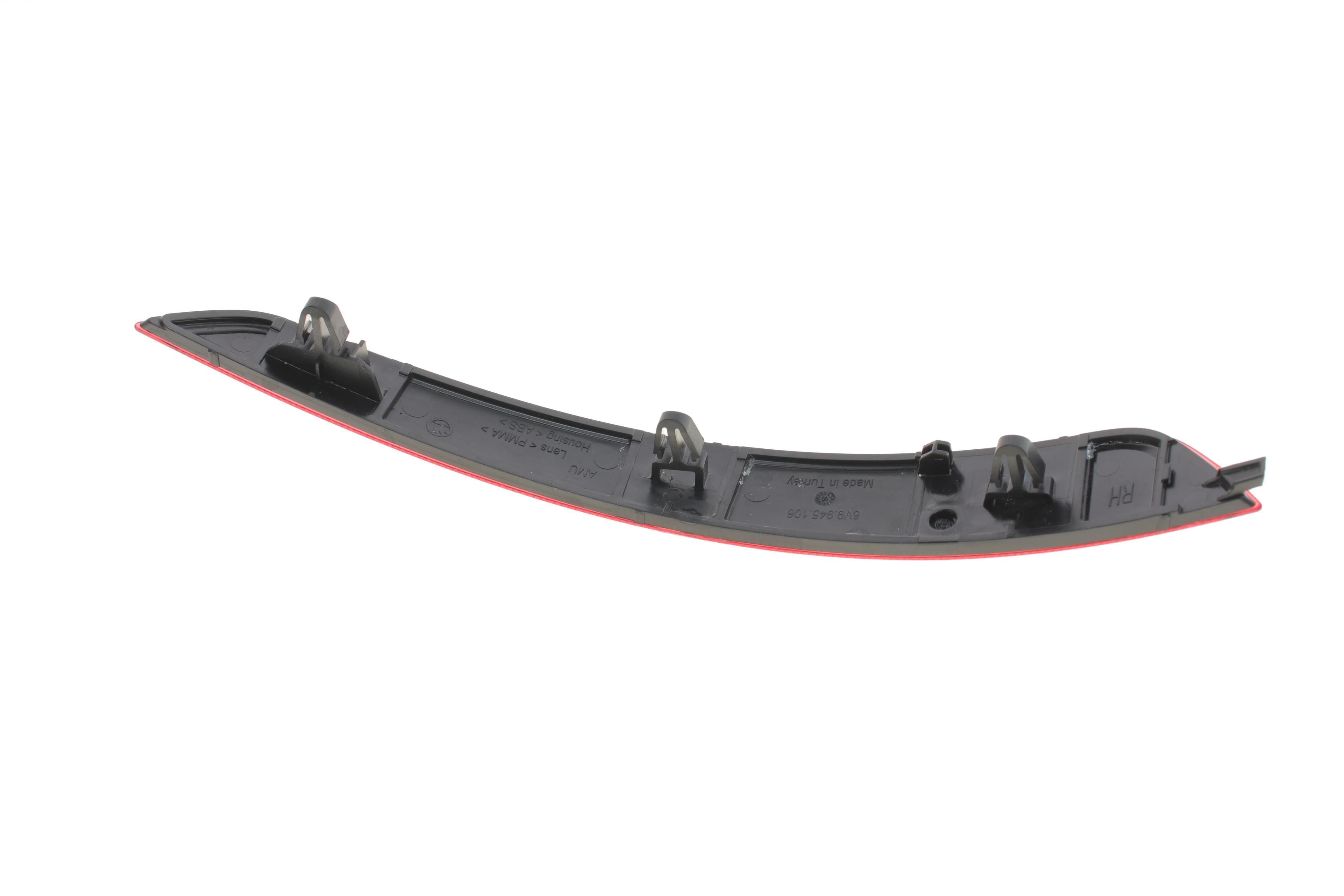 Світловідбивач бампера (заднього) Skoda Fabia 18- (R) (всередині OE)