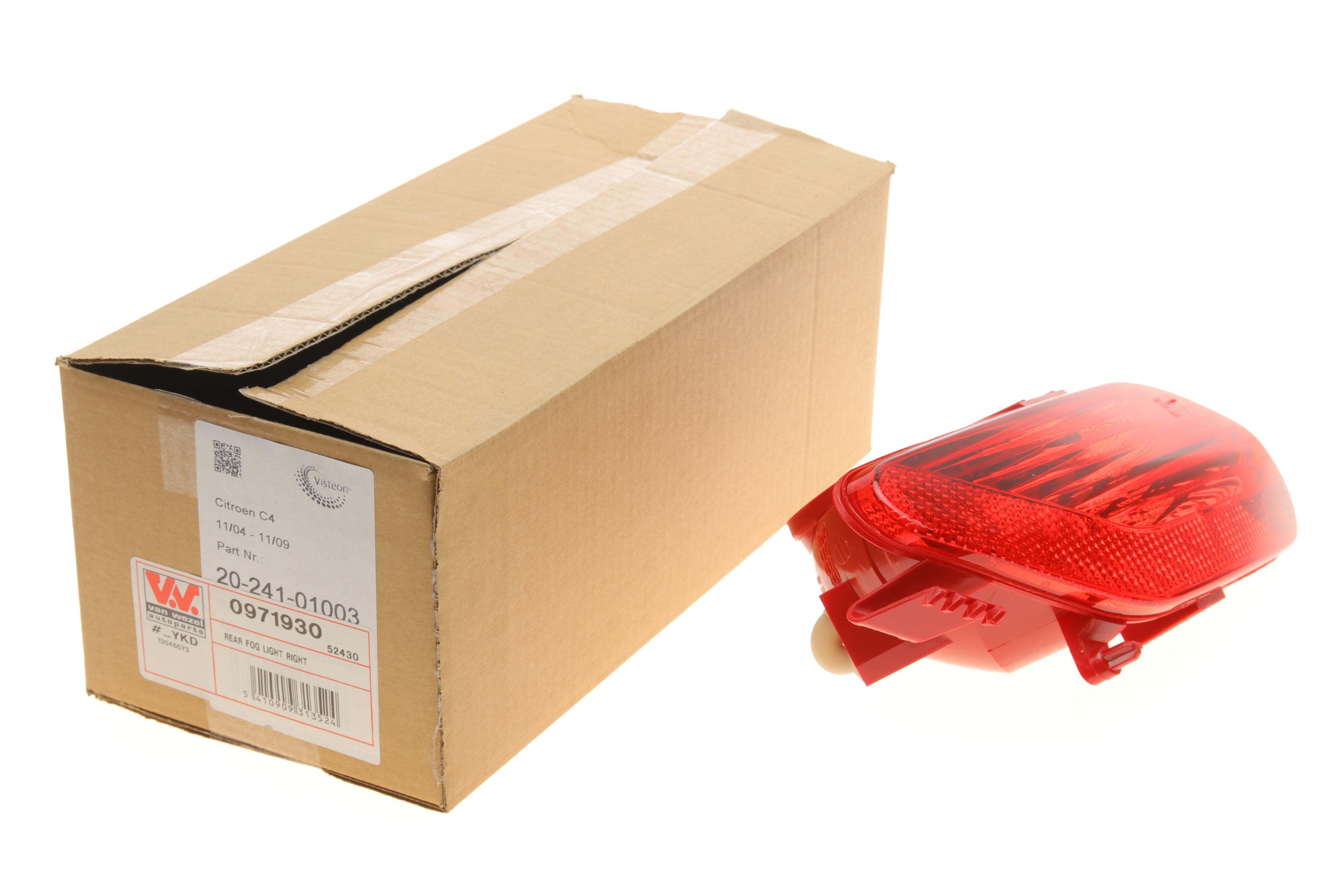 Ліхтар задній протитуманний Citroen C4 04-11 (R)