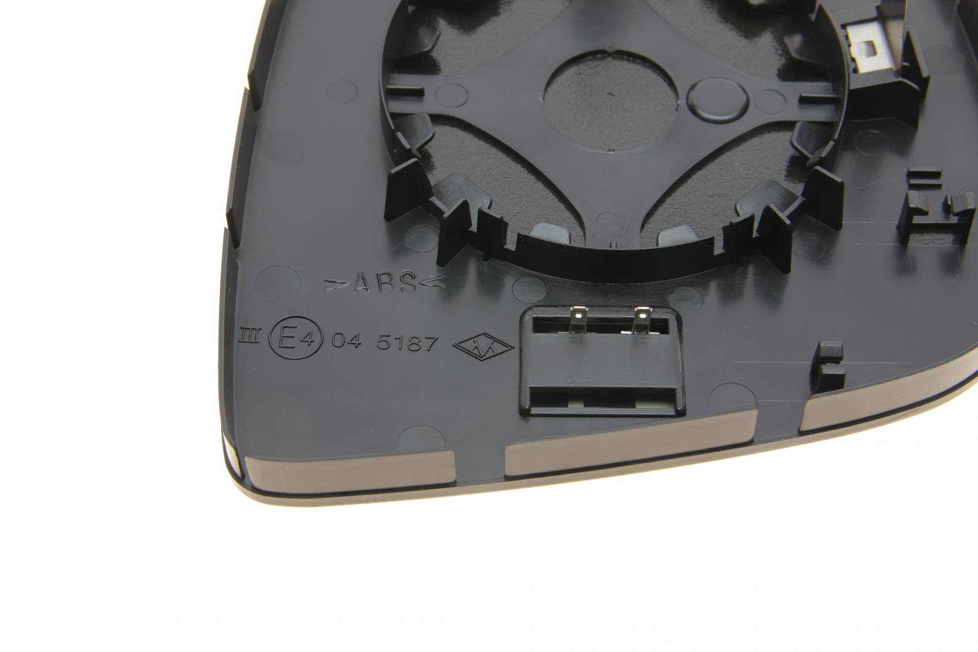 Скло дзеркала (з підігрівом) Citroen Berlingo/Peugeot Partner 08- (L)