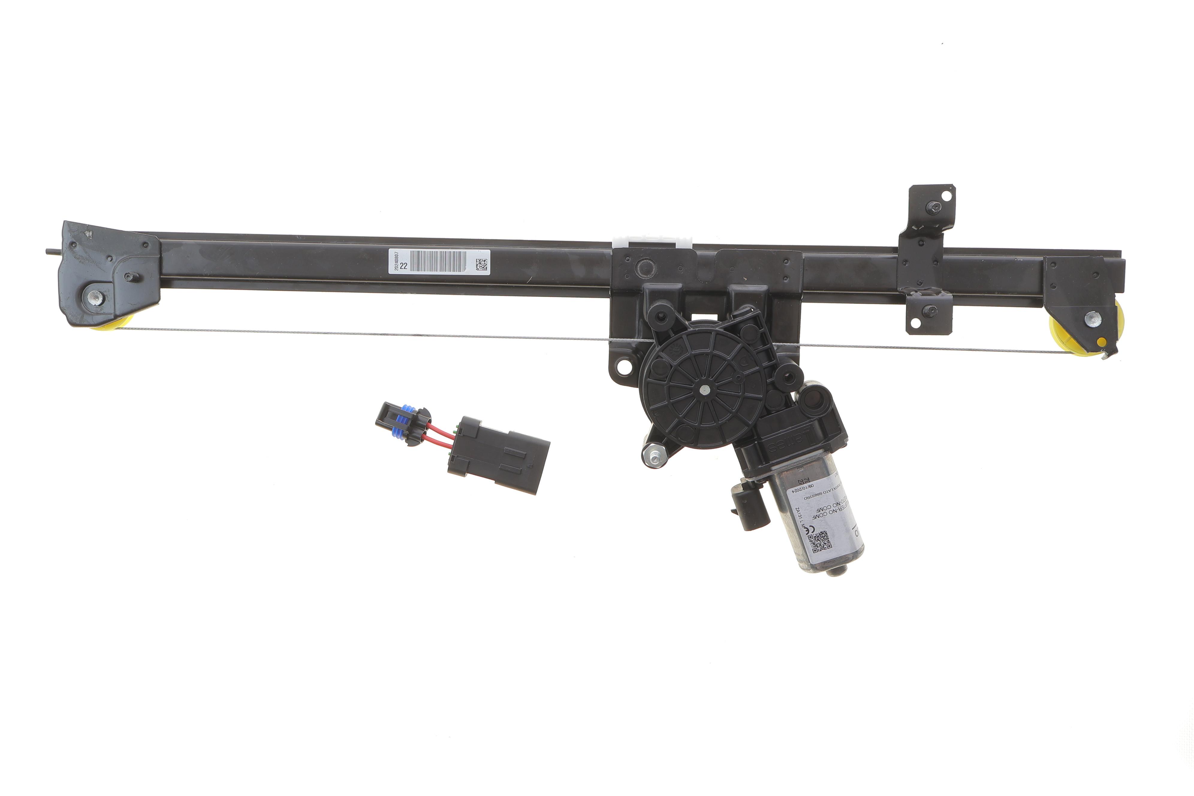 Склопідіймач (передній) Fiat Ducato 11- (L) (електро) (з моторчиком) (всередині OE)