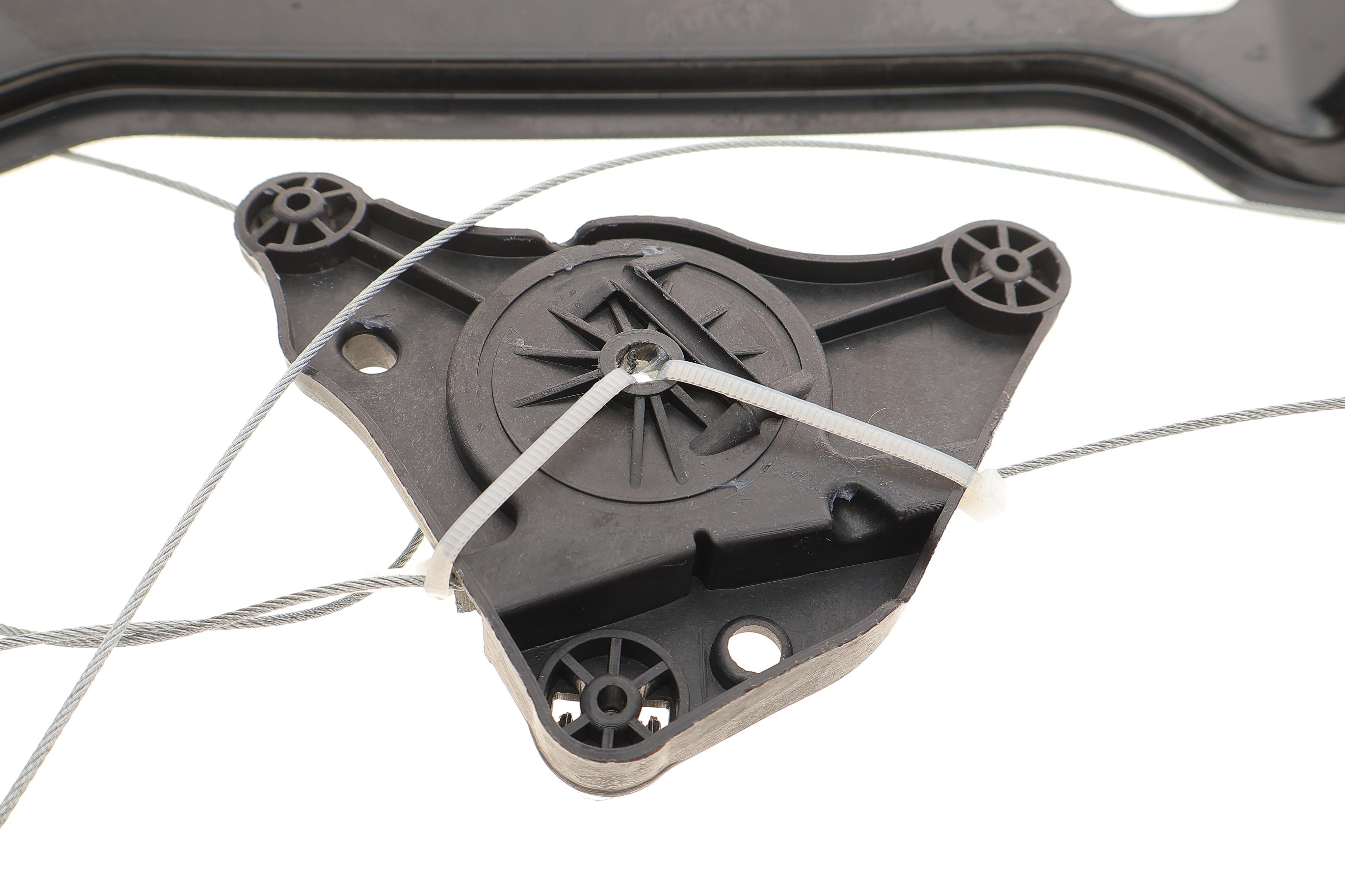 Склопідіймач (передній) VW Touareg 10- (R)  (електро) (без моторчиком)