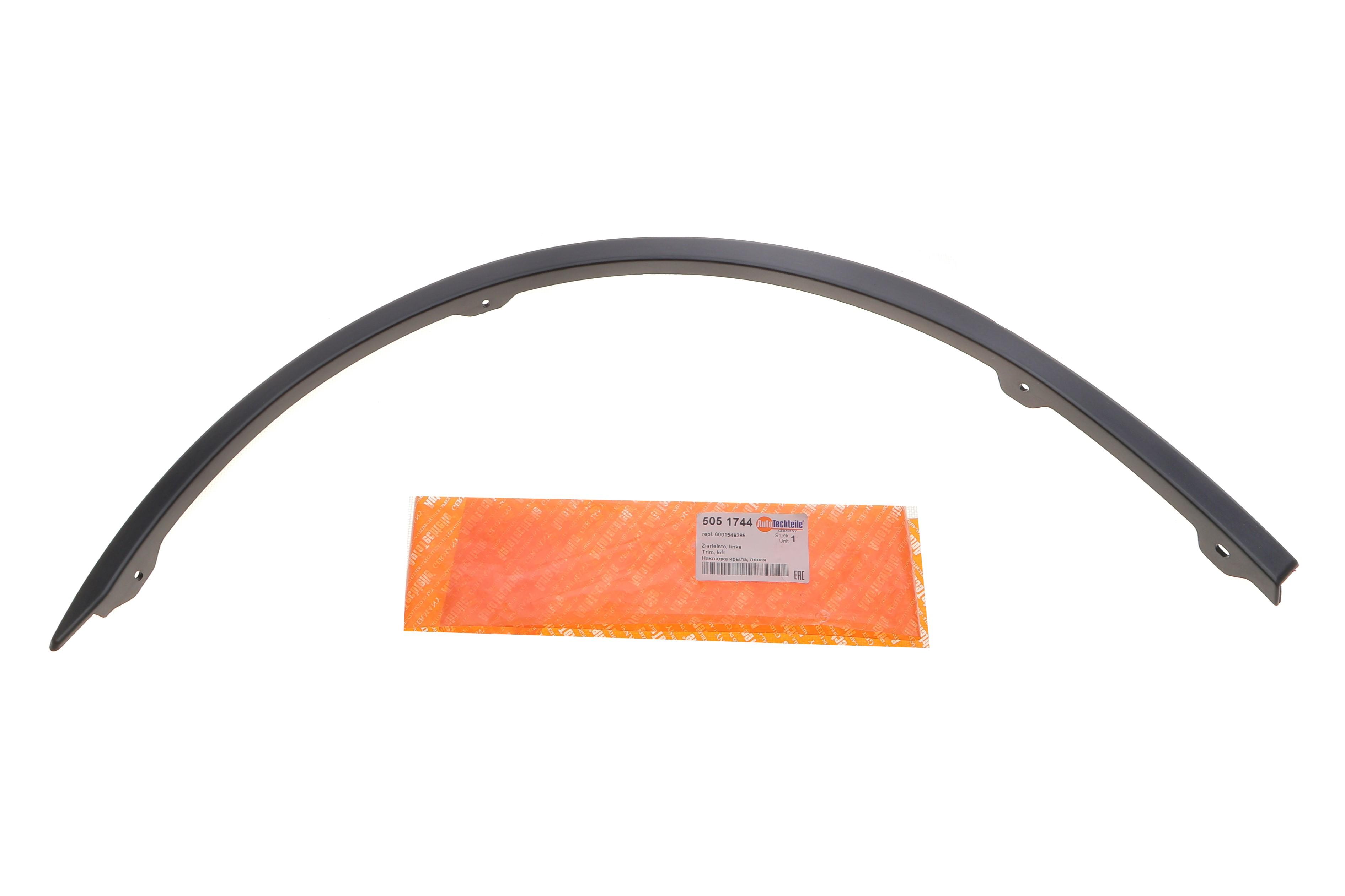 Накладка арки захисна (передньої) Renault Logan 04-12 (L)