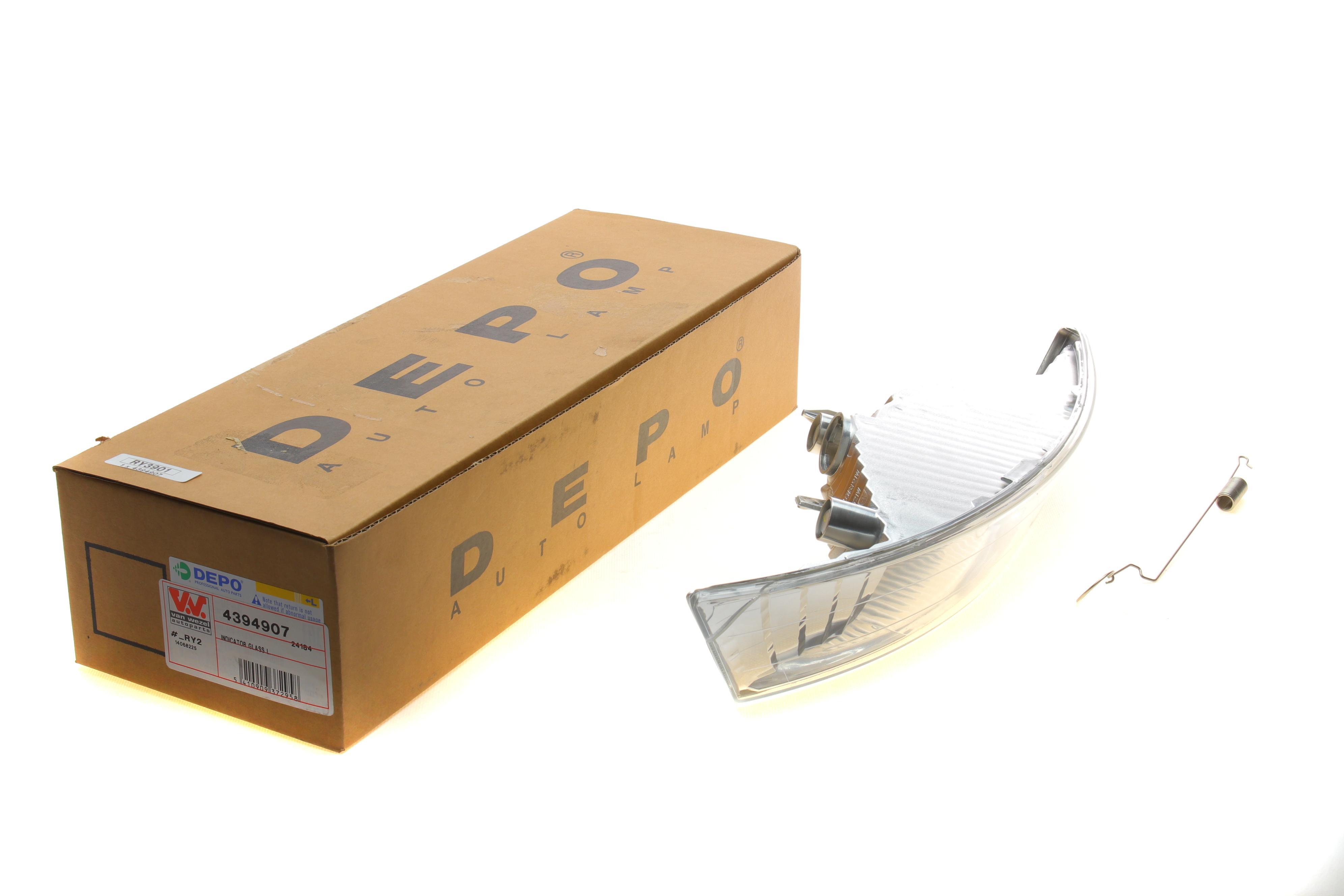 Поворот передній Renault Trafic 01-06 (L) (білий)