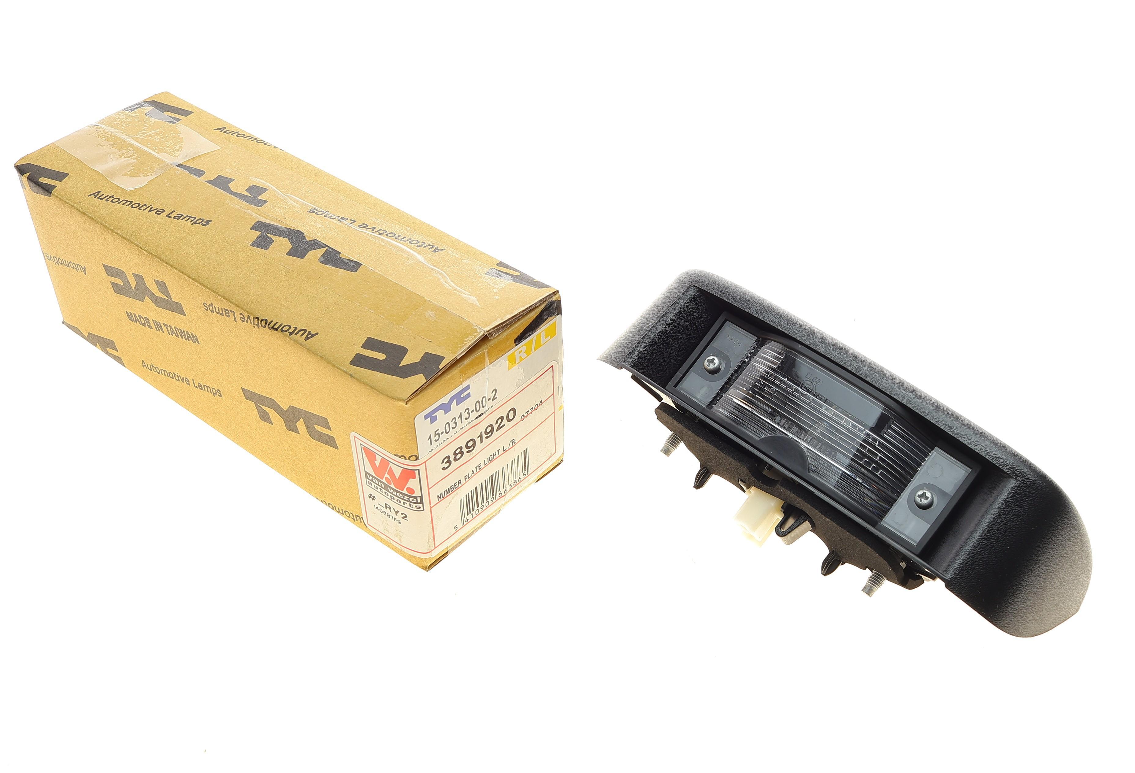 Підсвітка номера Renault Trafic 01-