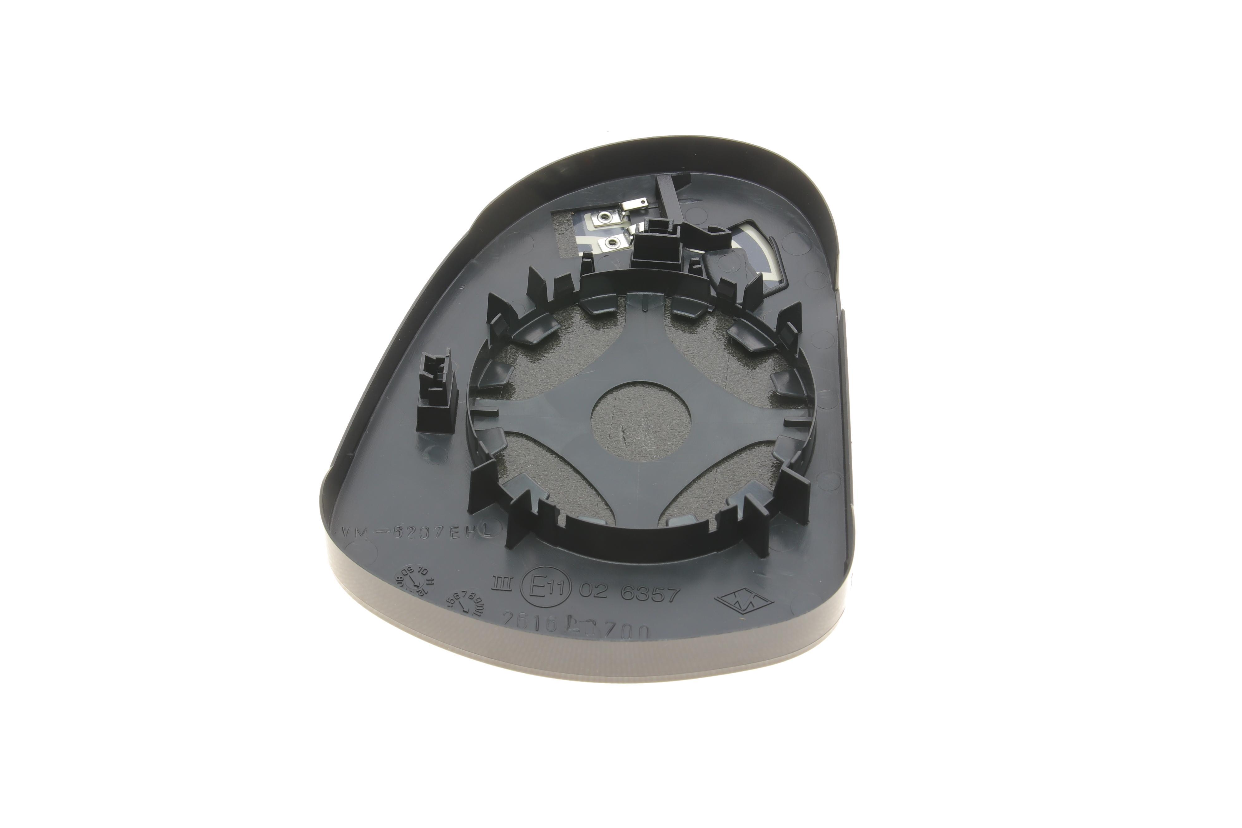 Скло дзеркала (з підігрівом) Peugeot 308 07-14 (L)