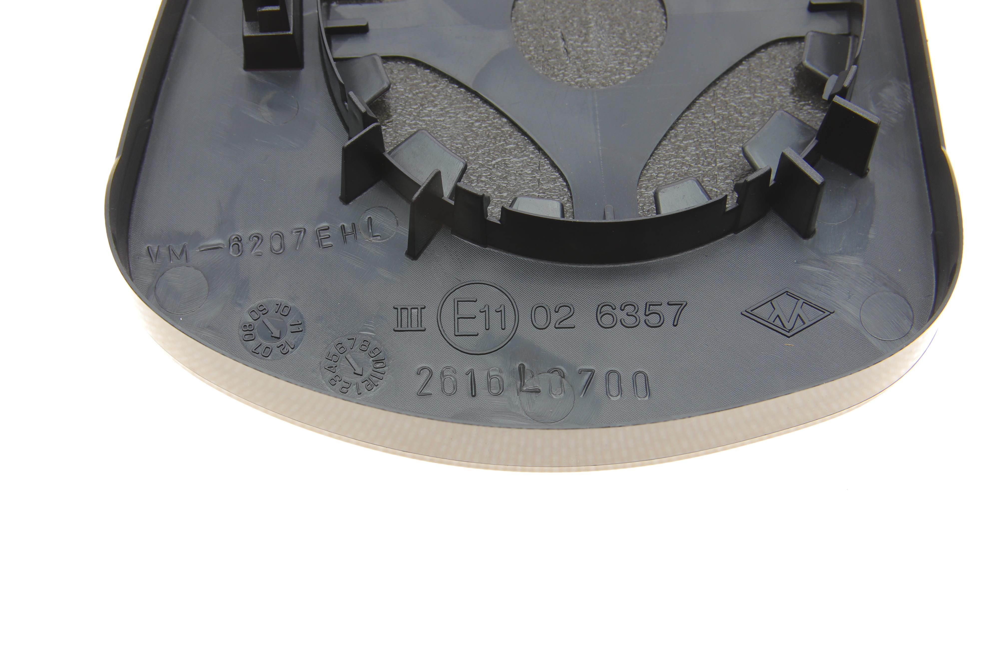 Скло дзеркала (з підігрівом) Peugeot 308 07-14 (L)