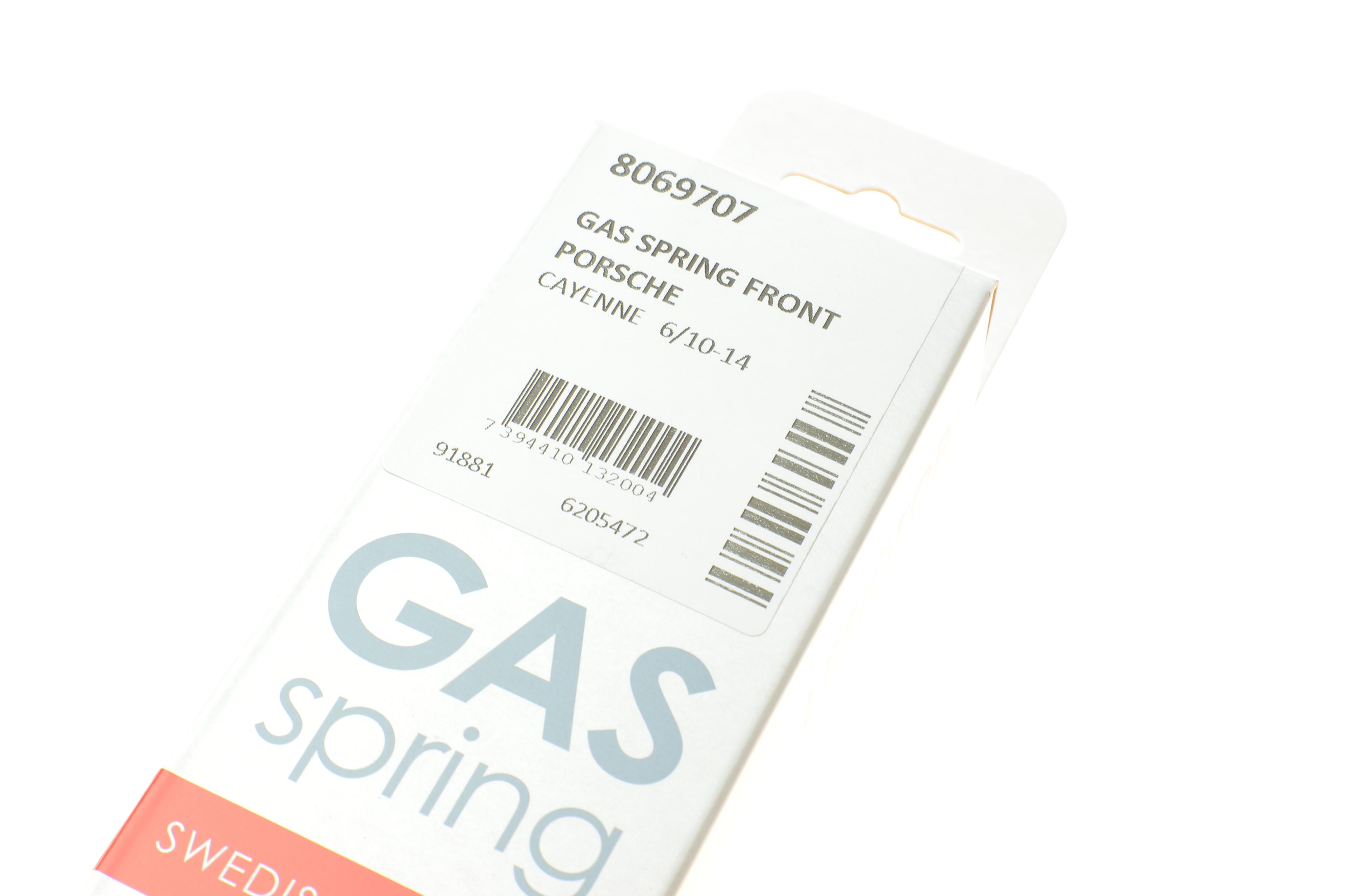 Амортизатор капоту Porsche Cayenne 10-14 (SUV) (240N)